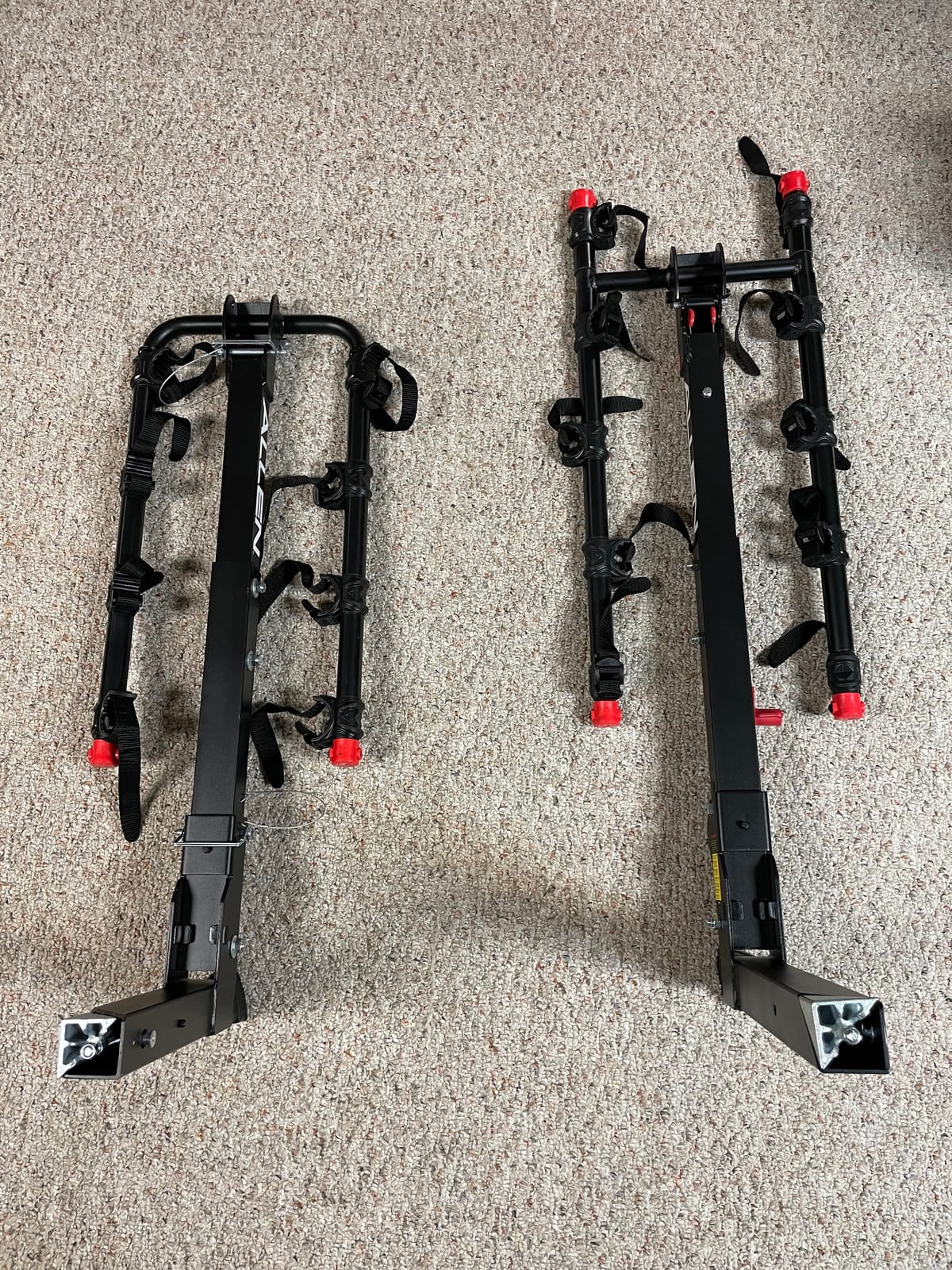 Allen Sports Deluxe+ Locking Quick Release 5-Bike Carrier for 2 in. Hitch, Model 850QR, Black customer photo 2