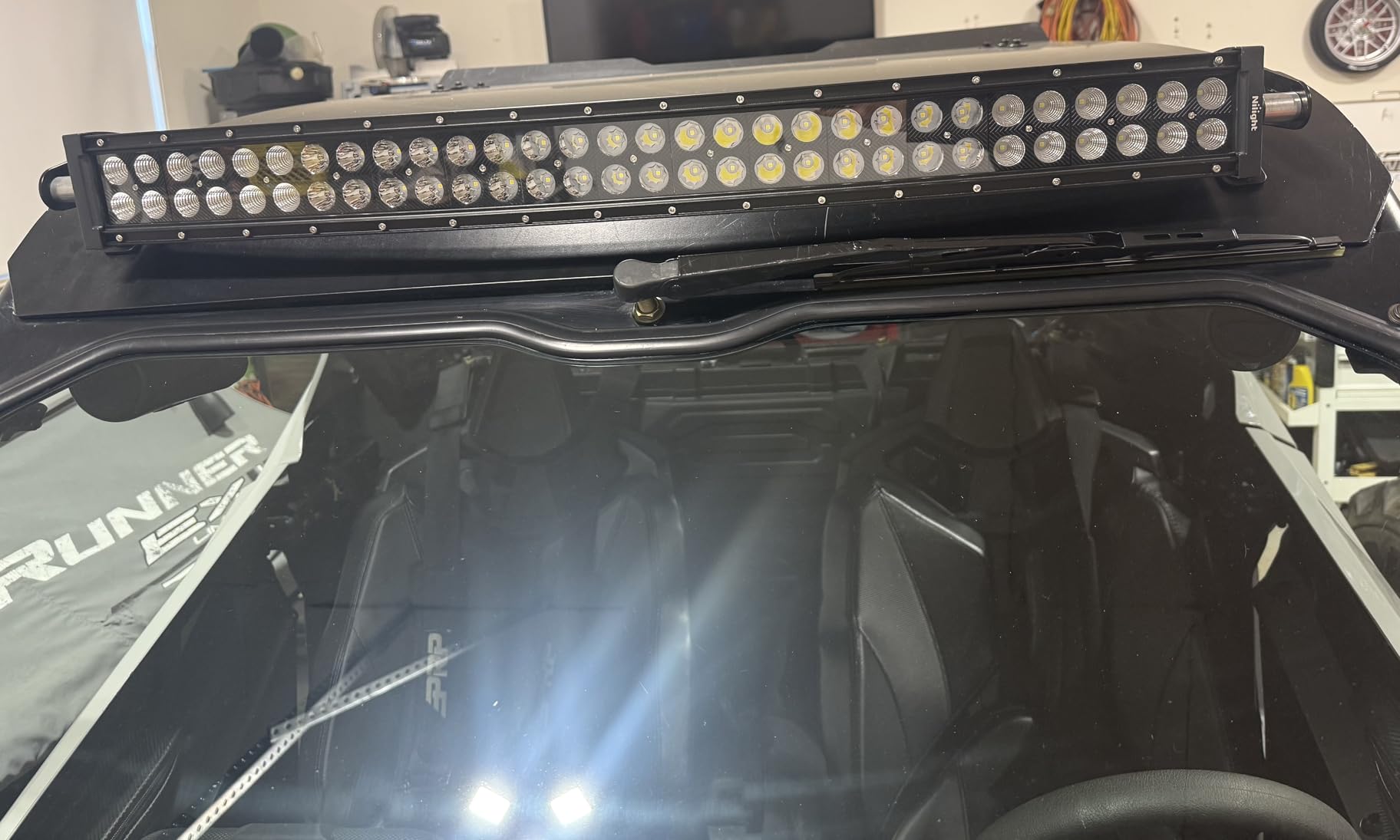 Nilight - ZH410 32Inch 180W Curved LED Light Bar Work Light Spot Flood Combo Offroad Driving Lights with 16AWG Wiring Harness Kit， 2 Year Warranty customer photo 1