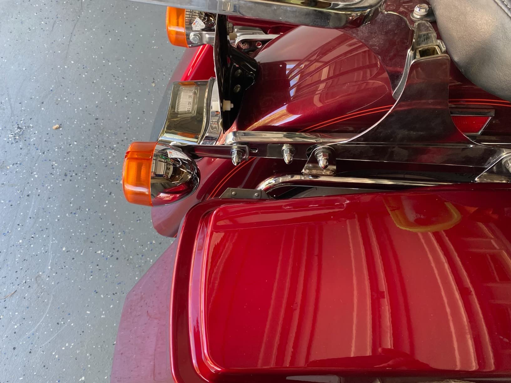 TCT-MOTORPARTS Motorcycle Stretched Saddlebags Fit For Harley Touring 93-13 customer photo 2