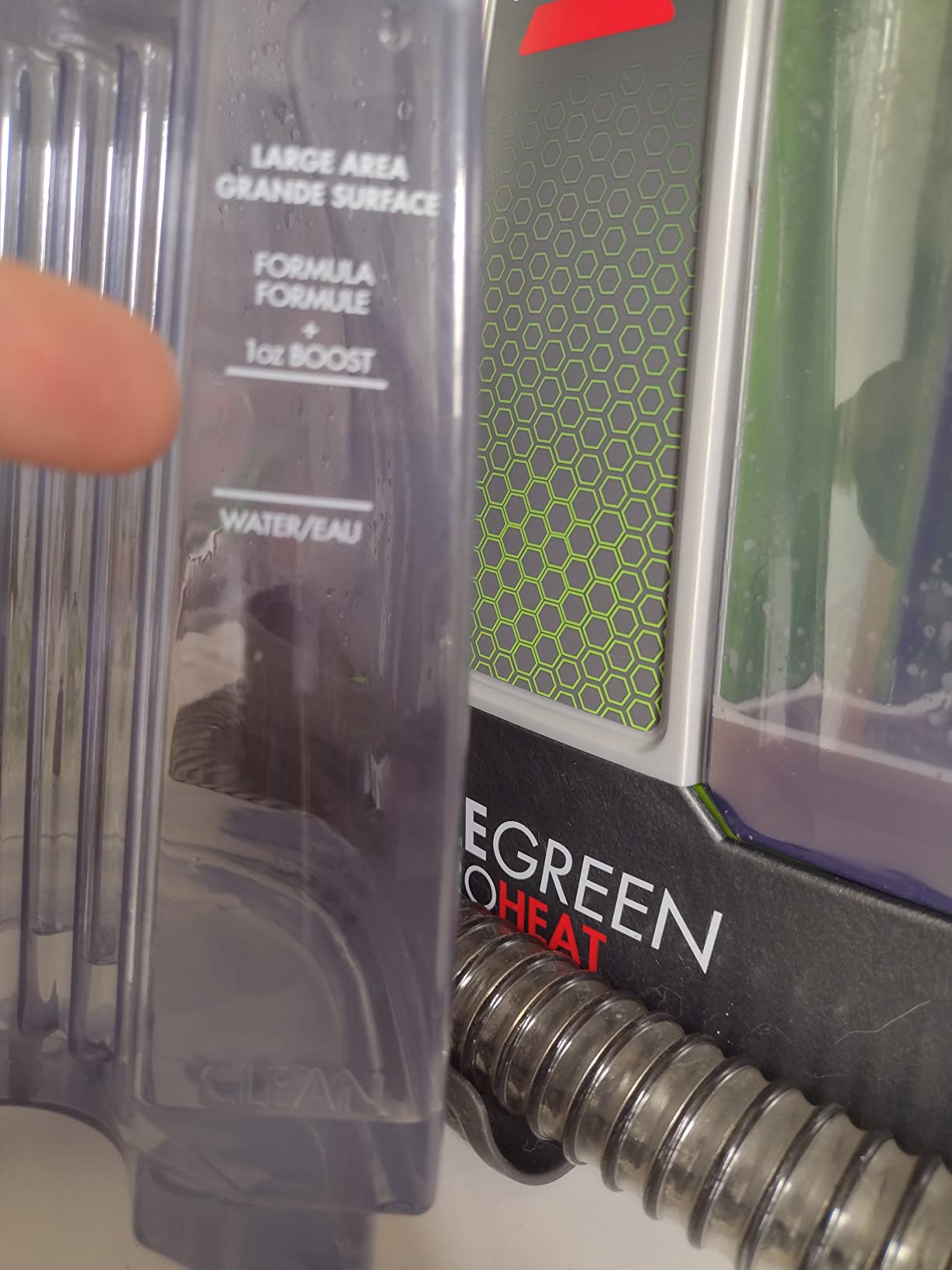 BISSELL Little Green Proheat Portable Deep Cleaner/Spot Cleaner and Car/Auto Detailer with self-Cleaning HydroRinse Tool for Carpet and Upholstery, 2513E customer photo 1