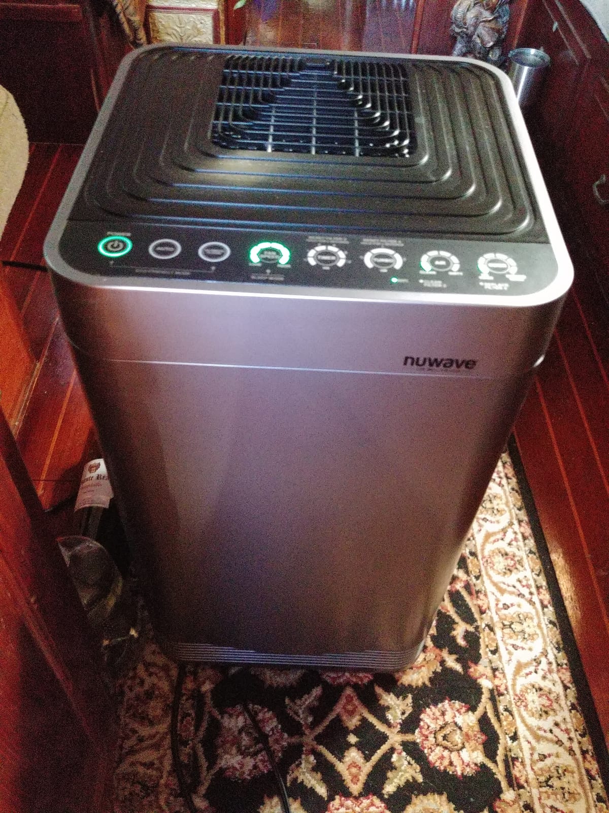 Nuwave Whole House Air Purifiers, Oxypure Smart Air Purifier with 5 Stages | Tower Structure Air Filter, Air Quality & Odor Sensors, Sleep Mode for Bedroom, Removes 99.99% of Dust, Smoke, Pollen customer photo 2