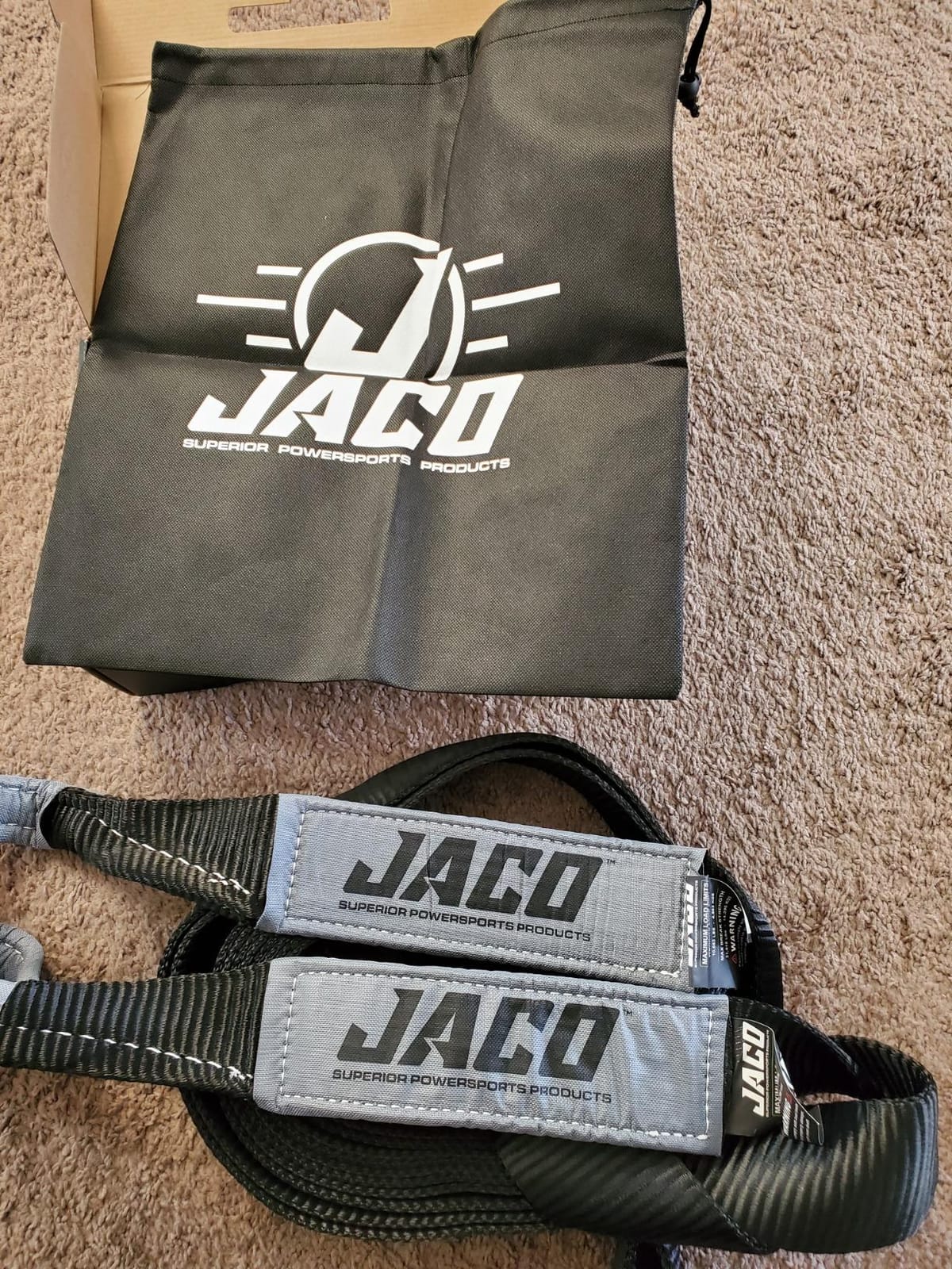 JACO 4X4 TowPro Recovery Tow Strap for Off Road (3 inch x 30 ft) customer photo 2