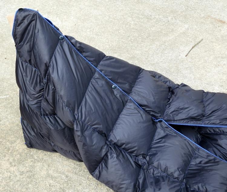 Get Out Gear Down Camping Blanket - Puffy, Packable, Lightweight and Warm | Ideal for Outdoors, Travel, Stadium, Festivals, Beach, Hammock | 650 Fill Power Water-Resistant Backpacking Quilt customer photo 1