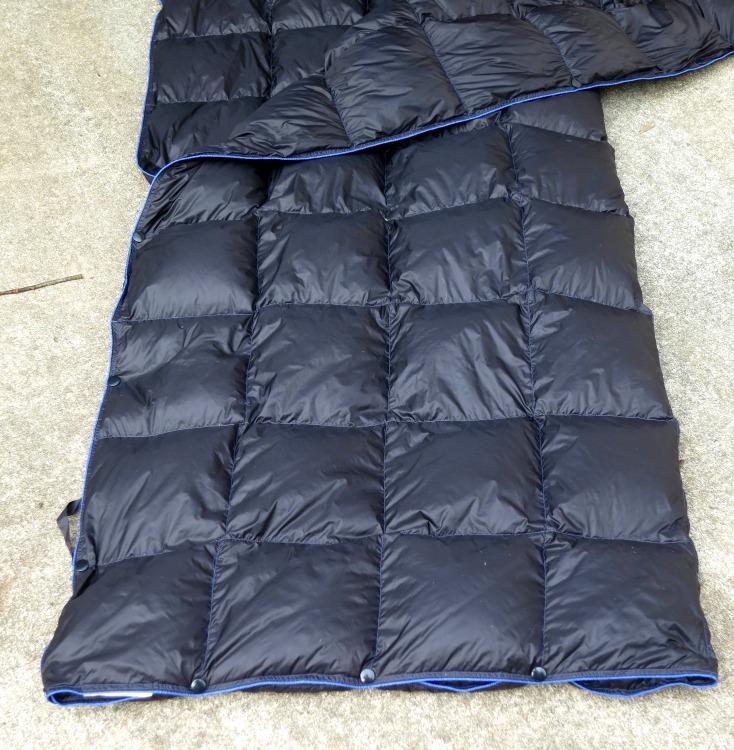 Get Out Gear Down Camping Blanket - Puffy, Packable, Lightweight and Warm | Ideal for Outdoors, Travel, Stadium, Festivals, Beach, Hammock | 650 Fill Power Water-Resistant Backpacking Quilt customer photo 2
