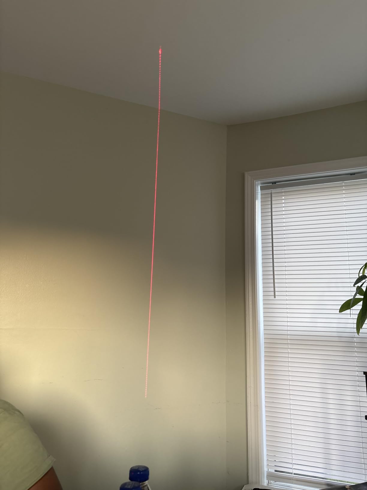 Laser Level Line Tool, Multipurpose Laser Level Kit Standard Cross Line Laser leveler Beam Tool with Metric Rulers 8ft/2.5M for Picture Hanging cabinets Tile Walls by AikTryee. customer photo 2