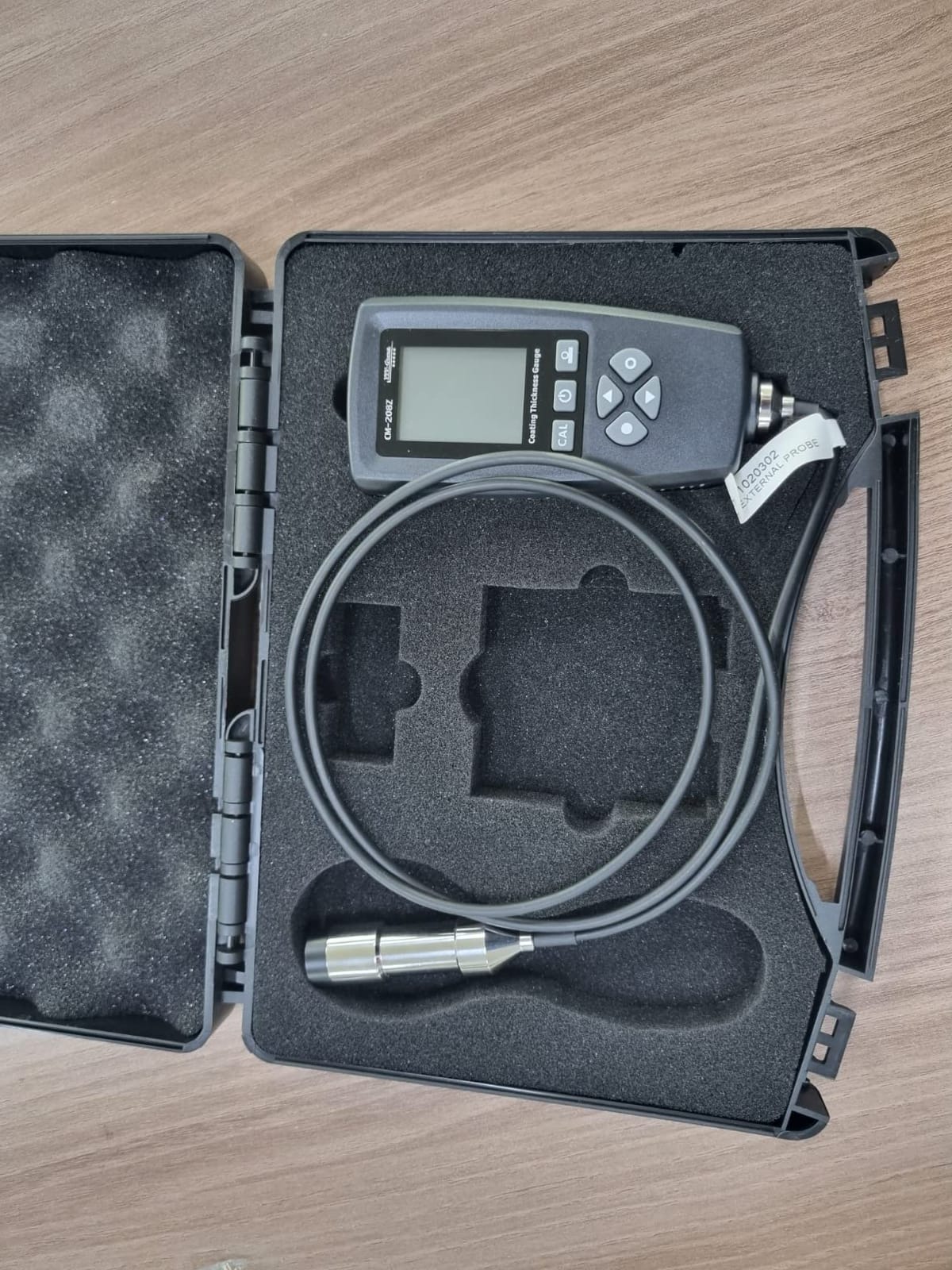 Coating Thickness Gauge CM-208Z - 0-3000µm (0-120 mils) Industrial Paint Thickness Meter, 0.001mil Resolution, External Probe, Fe/NFe Auto Detection, USB Data Export customer photo 2