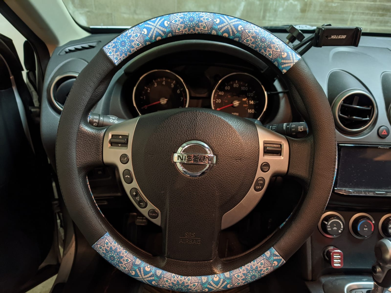 SEG Direct Steering Wheel Cover 15.5-16 inch Heavy-Duty, Black | For F150 F250 F350 Ram 4Runner Tacoma Tundra Range Rover, Microfiber Leather Non-Slip Grip, Auto Interior Accessories customer photo 1