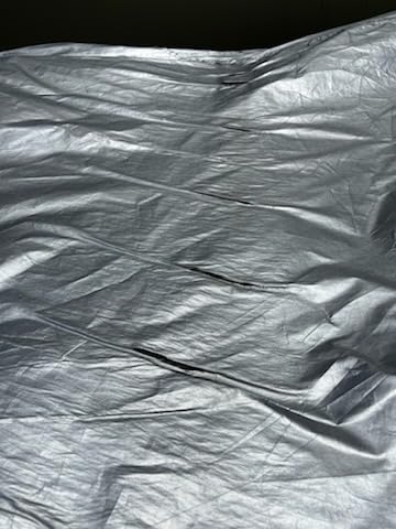 Tecoom Thick Shell Super Breathable Waterproof Windproof Snow Sun Rain UV Protective Outdoor All Weather SUV Car Cover Fit 206-215 Inches Full-Size SUV customer photo 1