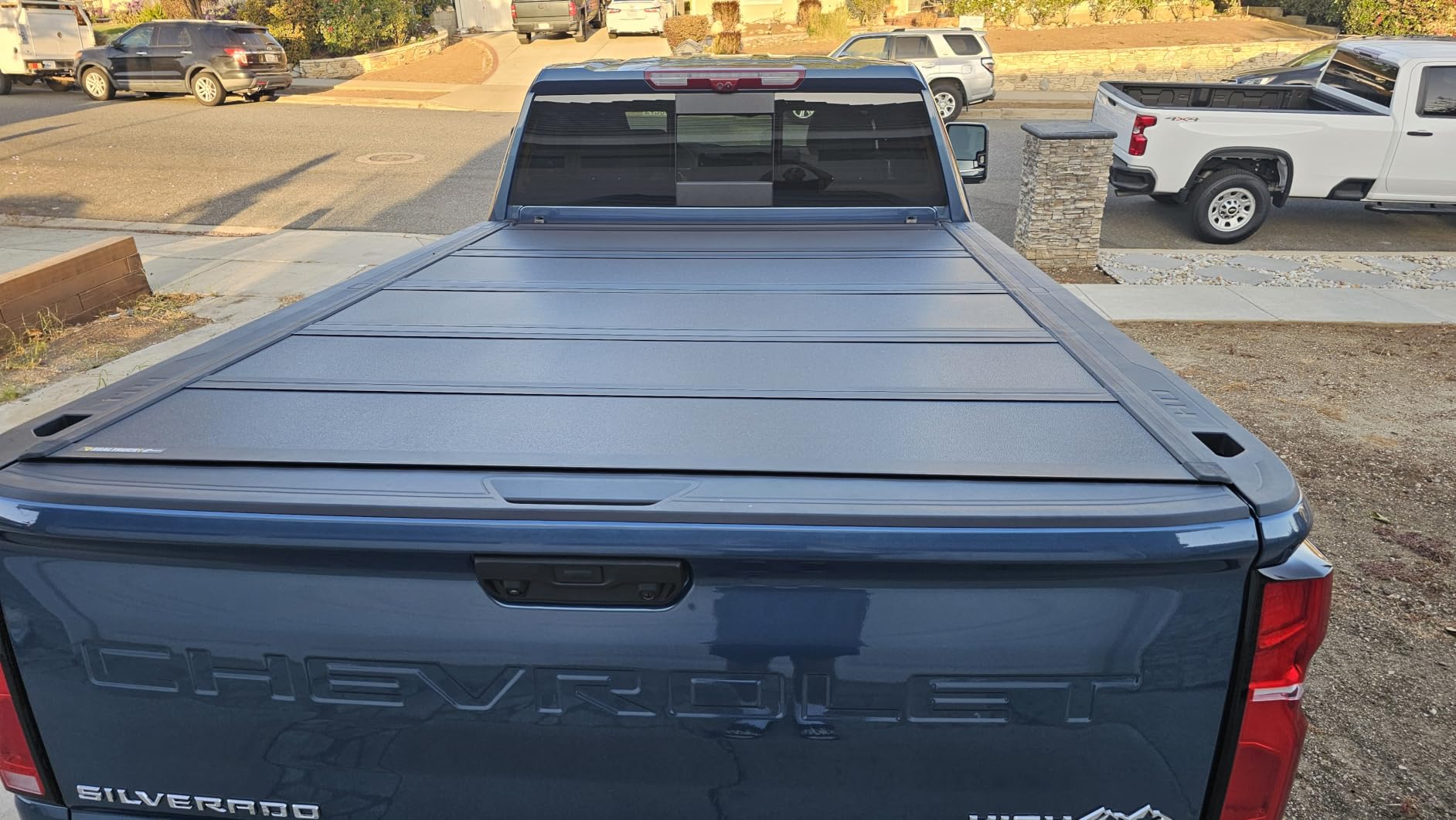 RealTruck BAK BAKFlip MX4 Hard Folding Truck Bed Tonneau Cover | 448134 | Fits 2020-2026 Chevy/GMC Silverado/Sierra 2500/3500HD 8' 2