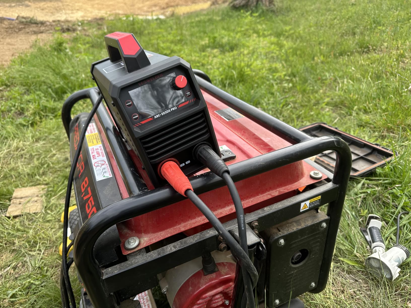 YESWELDER 205Amp Stick Welder Digital Inverter IGBT ARC Welding Machine customer photo 1