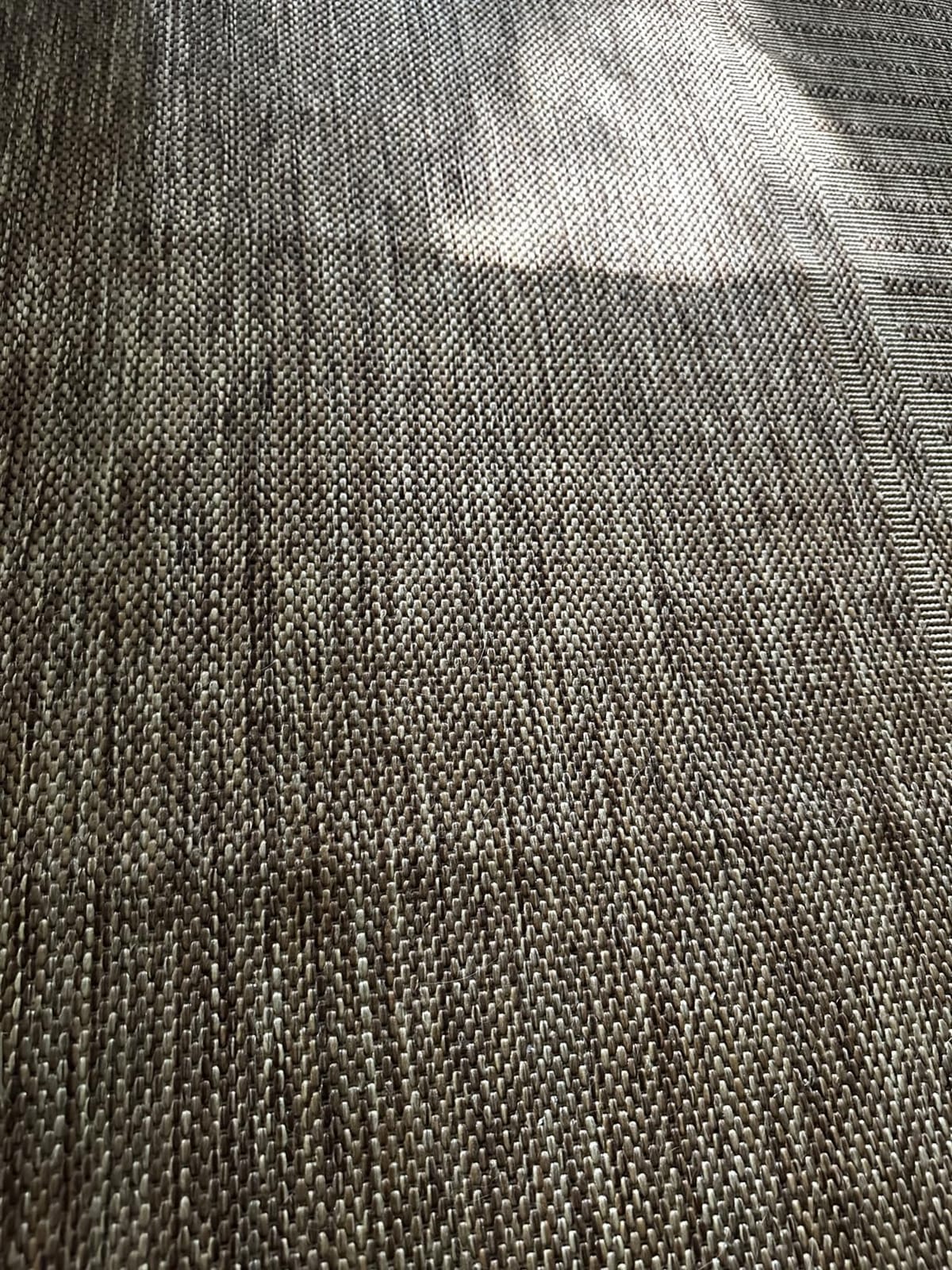 Nuloom Asha Dark Grey/Ivory, 8' x 10', Casual, Striped Border, Soft and Cozy, High Traffic, Stain Resistant, Easy Clean, Durable Area Rug for Indoor/Outdoor Patio, Deck, Porch, Garden, Courtyard customer photo 1