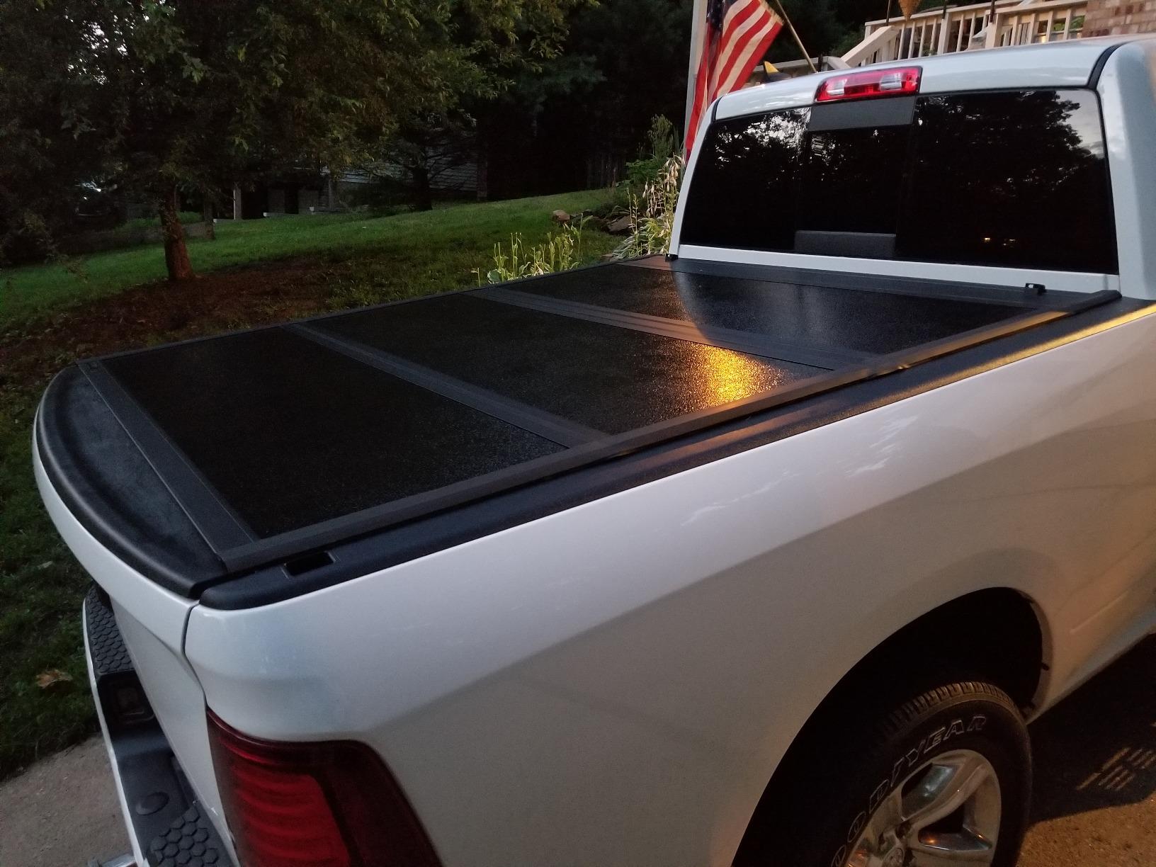 RealTruck Undercover Flex Hard Folding Truck Bed Tonneau Cover | FX31005 | Fits 2019-2025 Dodge Ram 1500/2500/3500 DS Bed (Does not Work with 09' 2500/3500) 8' 2