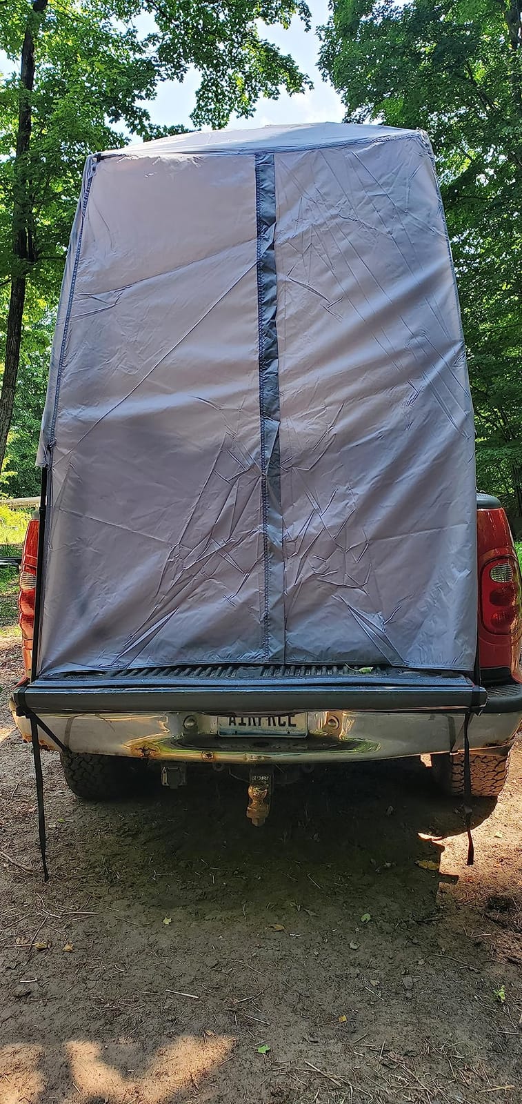 Fofana Truck Bed Instant Tent - Full Size, Gray, 2-Person - Instant Pop-Up Setup & Truck Bed Tent Pop Up for Pickup Camping & Outdoor Adventures customer photo 2