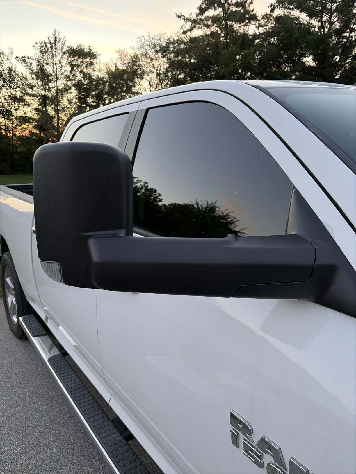 Sanooer Tow Mirrors for 2009-2018 Dodge Ram 1500 & 2500 3500 customer photo 2