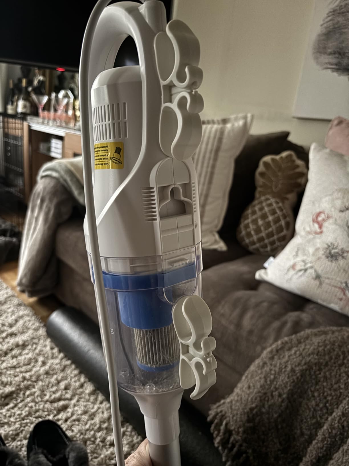 Vacmaster Corded Stick Vacuum Cleaner 2 in 1, Ultra-Lightweight, 14Kpa Power Suction, Handheld Vacuum Cleaner, Washable HEPA Filter, for Home, Car, Pet Hair, Carpet, Hard Floor - VSJ01 customer photo 1