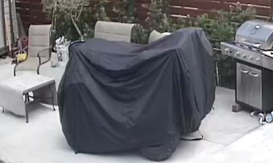 Szblnsm ATV Cover. 420D Heavy Duty Tear-Resistant Fabric. Quad Cover for Kawasaki, Arctic Cat, Honda, Polaris, Yamaha, and More. Protection Against Water, Wind, UV. 4 Wheeler Accessories customer photo 2
