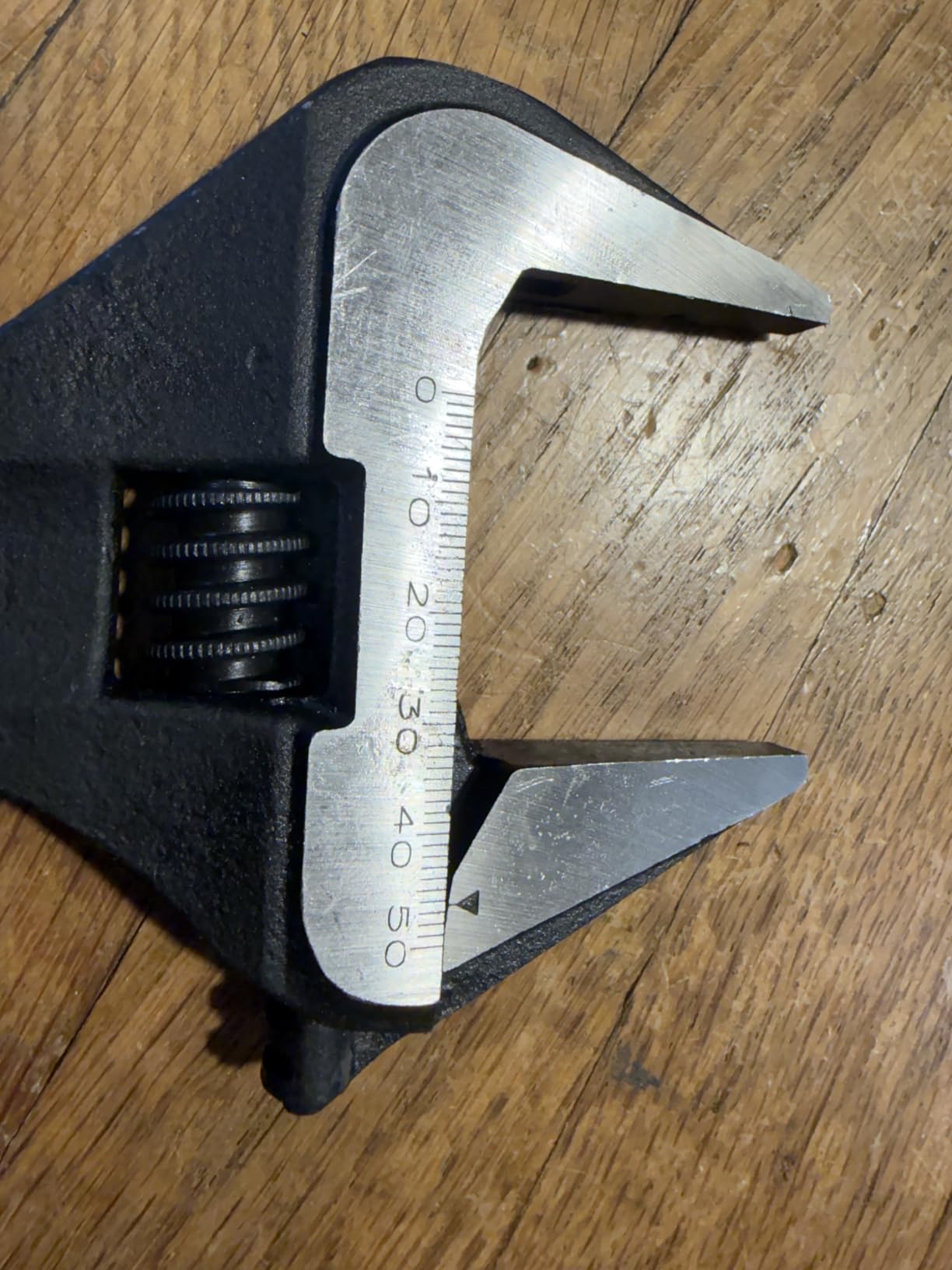 DURATECH 10-Inch Wide Jaw Adjustable Wrench customer photo 2