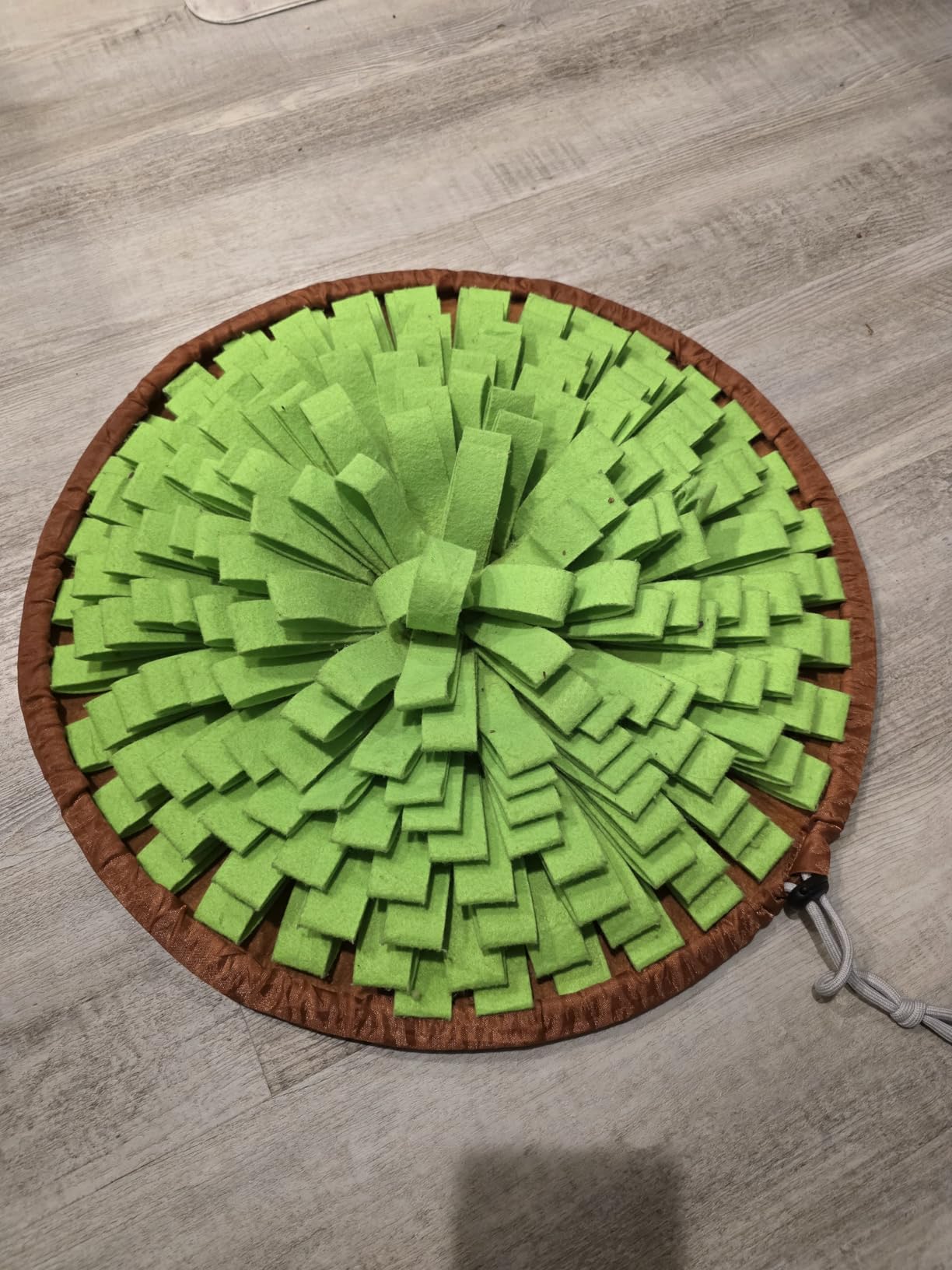Pet Snuffle Mat for Dogs, Interactive Feed Puzzle for Boredom, Encourages Natural Foraging Skills for Cats Rabbits Dogs Bowl, Dog Treat Dispenser Indoor Outdoor Stress Relief, Travel Portable and Compact customer photo 2