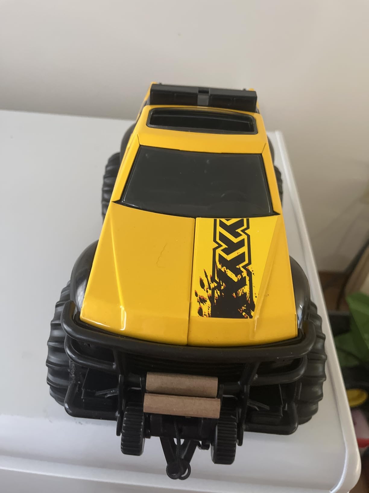 Tonka Steel Classics 4x4 Pickup Truck - Made with Steel & Sturdy Plastic, Yellow Toy Construction Truck, Boys and Girls, Kids, Toddlers, Ages 3+ customer photo 2