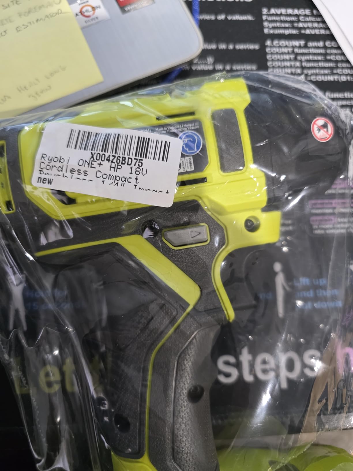 Ryobi ONE+ HP 18V Cordless Compact Brushless 1/4