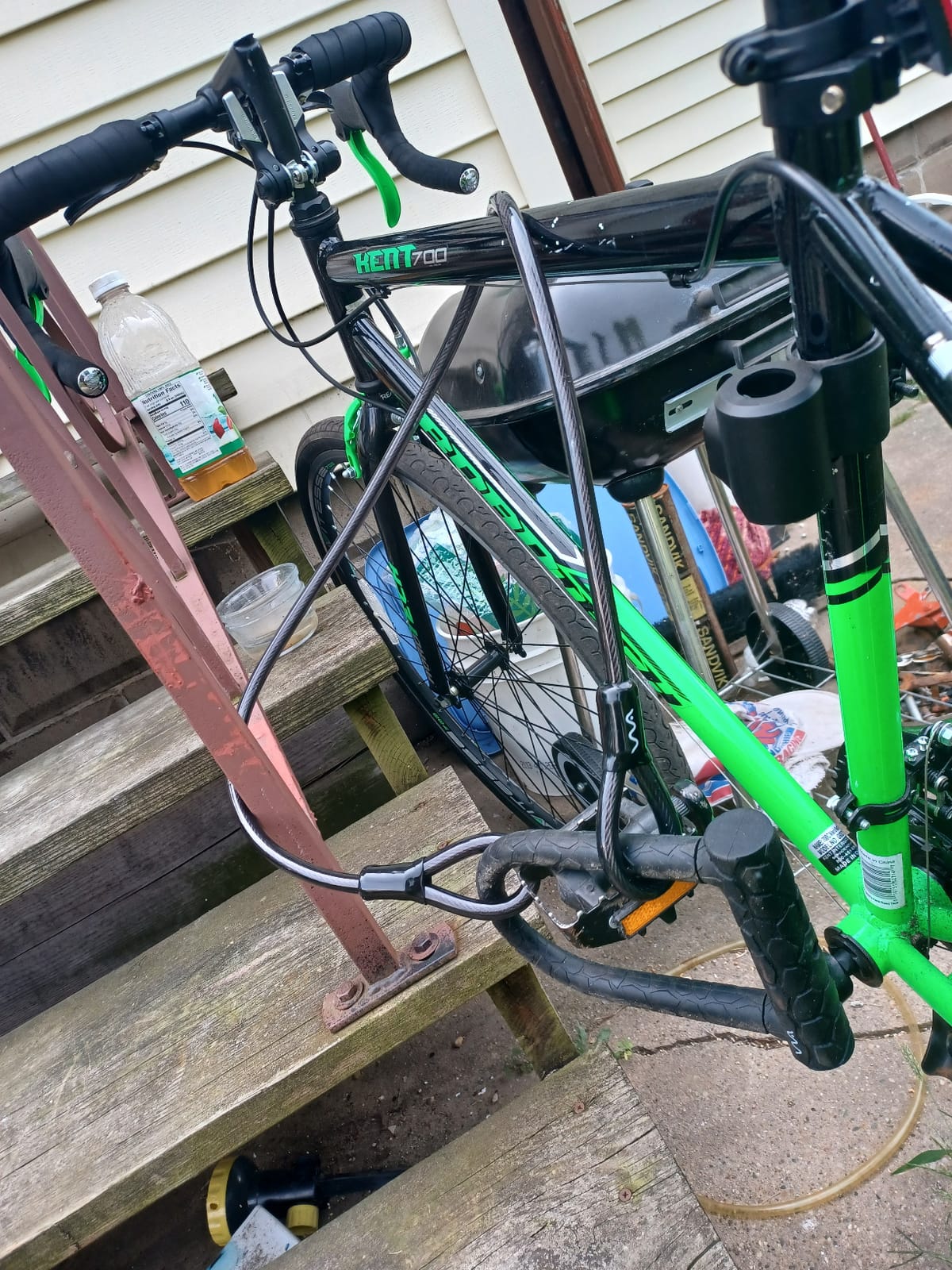 Bike Lock Heavy Duty Anti Theft, Long Shackle Bike U Lock with Keys, 4FT Security Cable and Mounting Bracket customer photo 2
