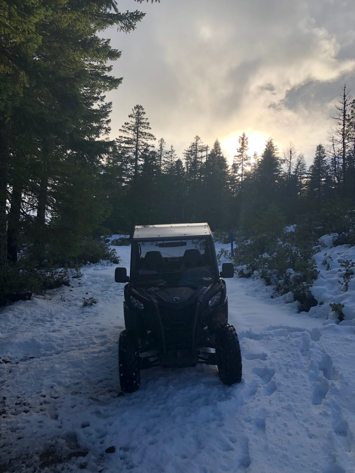 SuperATV Dark Tinted Roof for Can Am Maverick and Commander Models (See Fitment) | Increases Visibility | 1/4