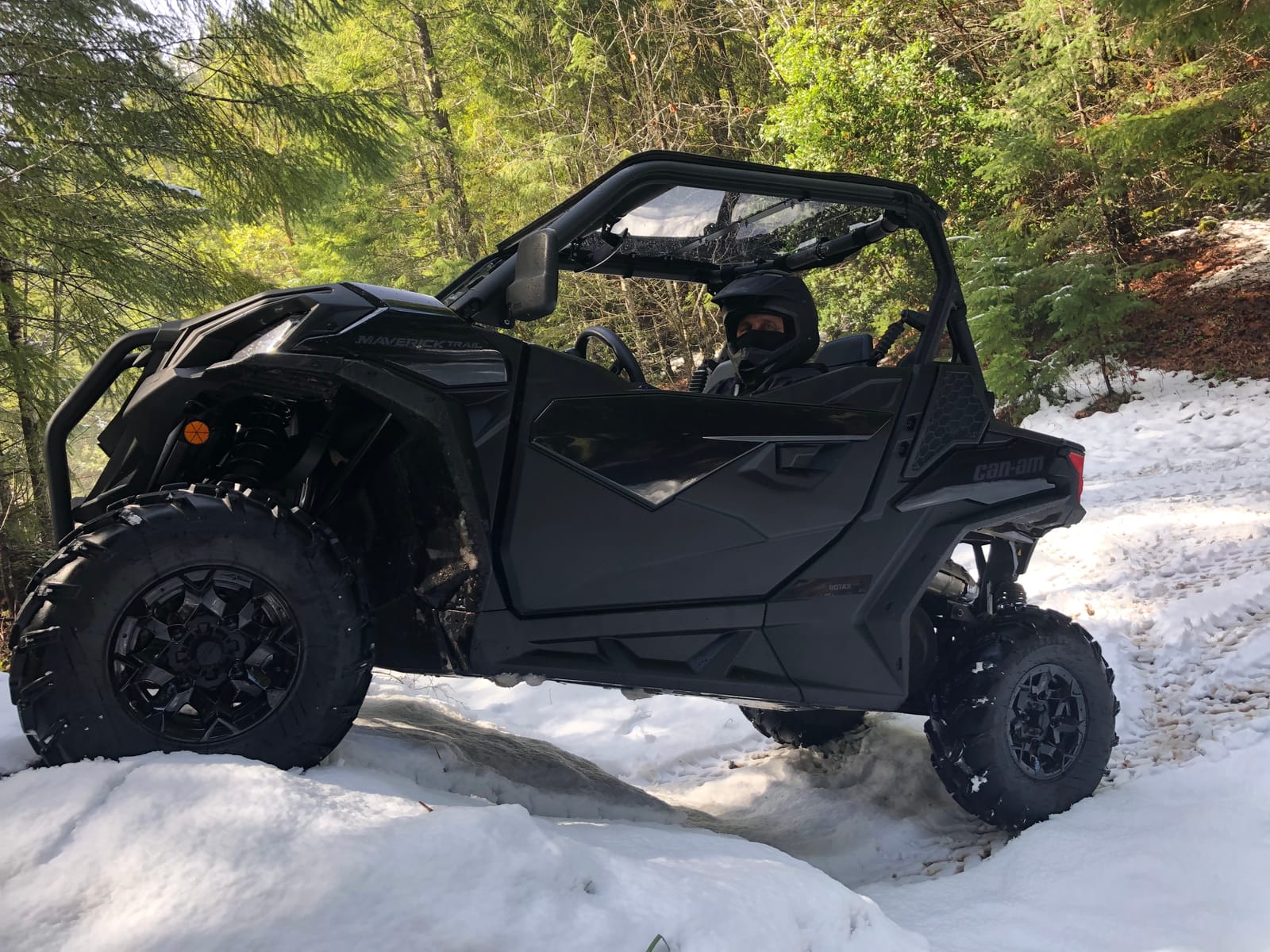SuperATV Dark Tinted Roof for Can Am Maverick and Commander Models (See Fitment) | Increases Visibility | 1/4