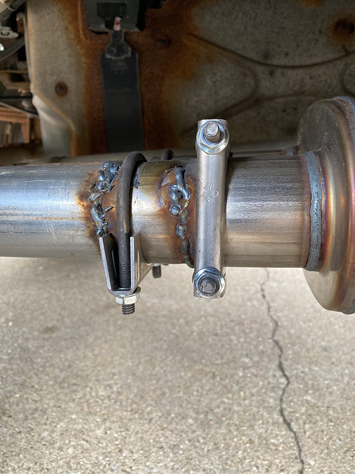 Truck Exhaust Kits - ShopLine Dual Exhaust System 2.5