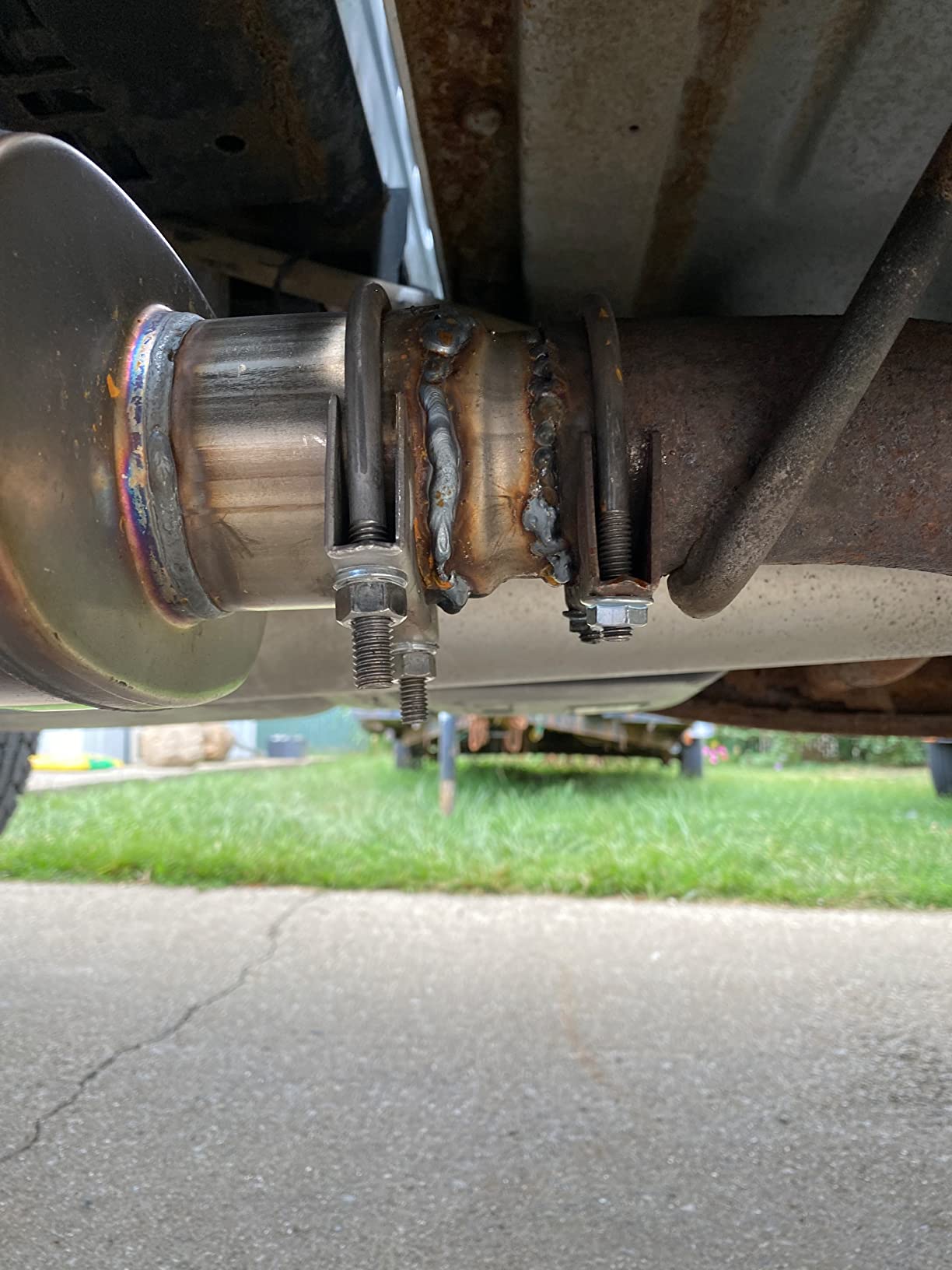 Truck Exhaust Kits - ShopLine Dual Exhaust System 2.5