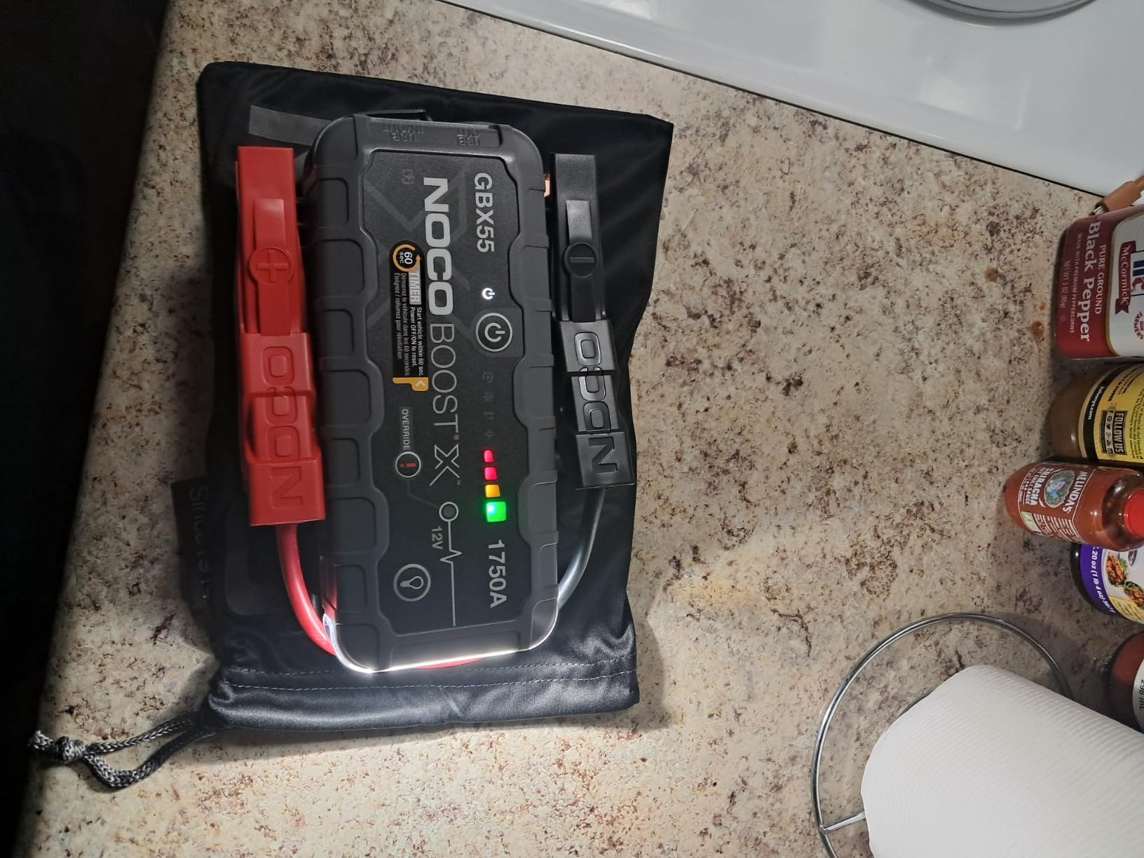 NOCO Boost GBX55 1750A UltraSafe Jump Starter, 12V Lithium Battery Booster customer photo 1