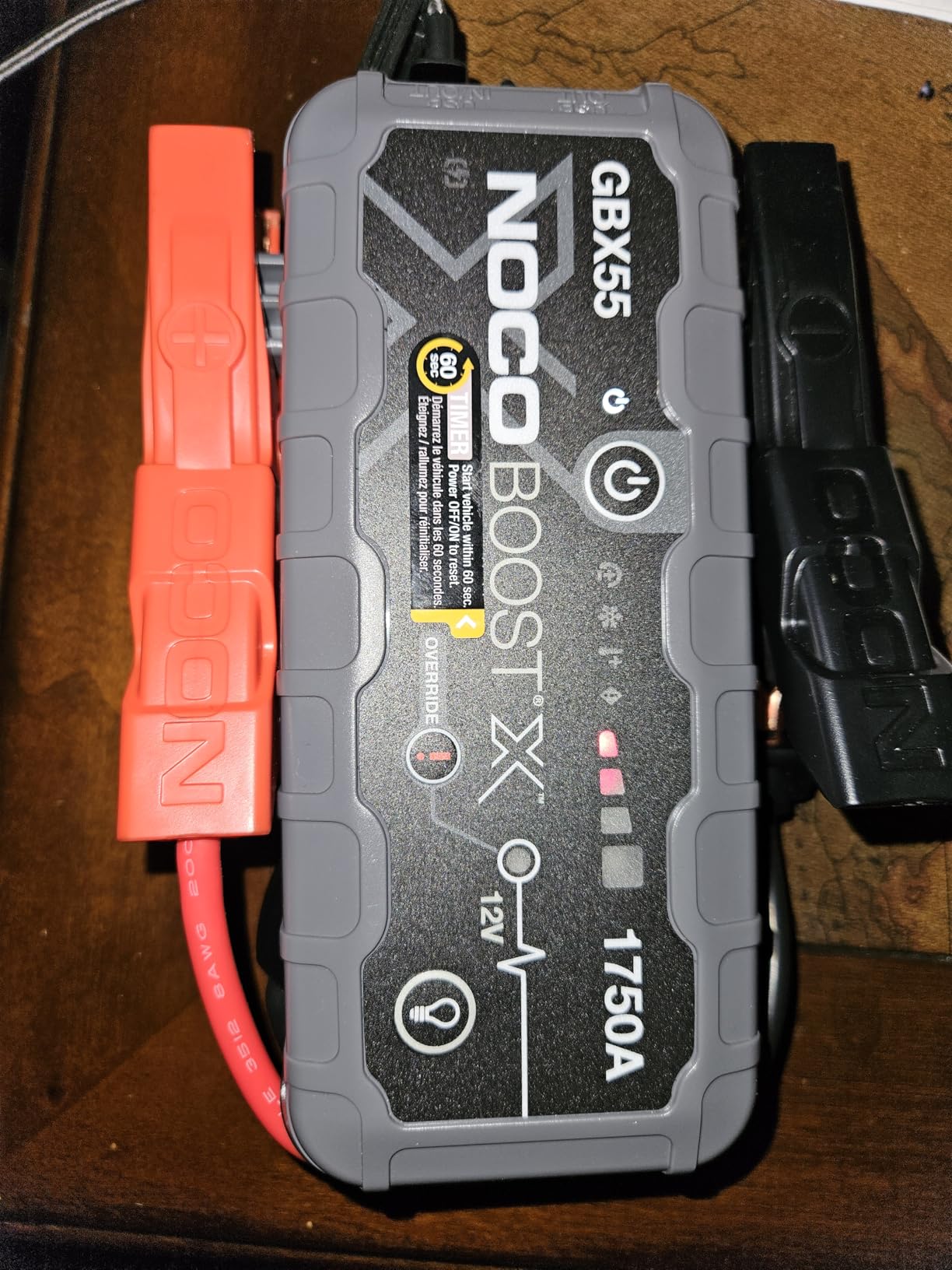 NOCO Boost GBX55 1750A UltraSafe Jump Starter, 12V Lithium Battery Booster customer photo 2