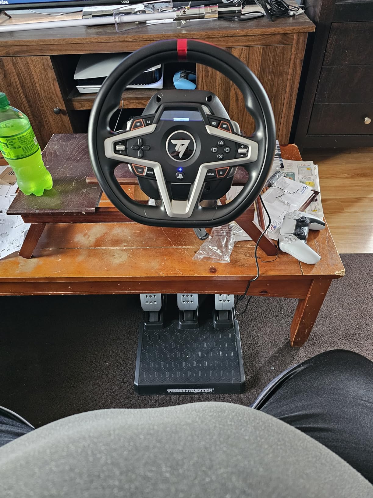 Thrustmaster T248 X Force Feedback Racing Wheel & Pedal Set - XBOX & PC customer photo 2