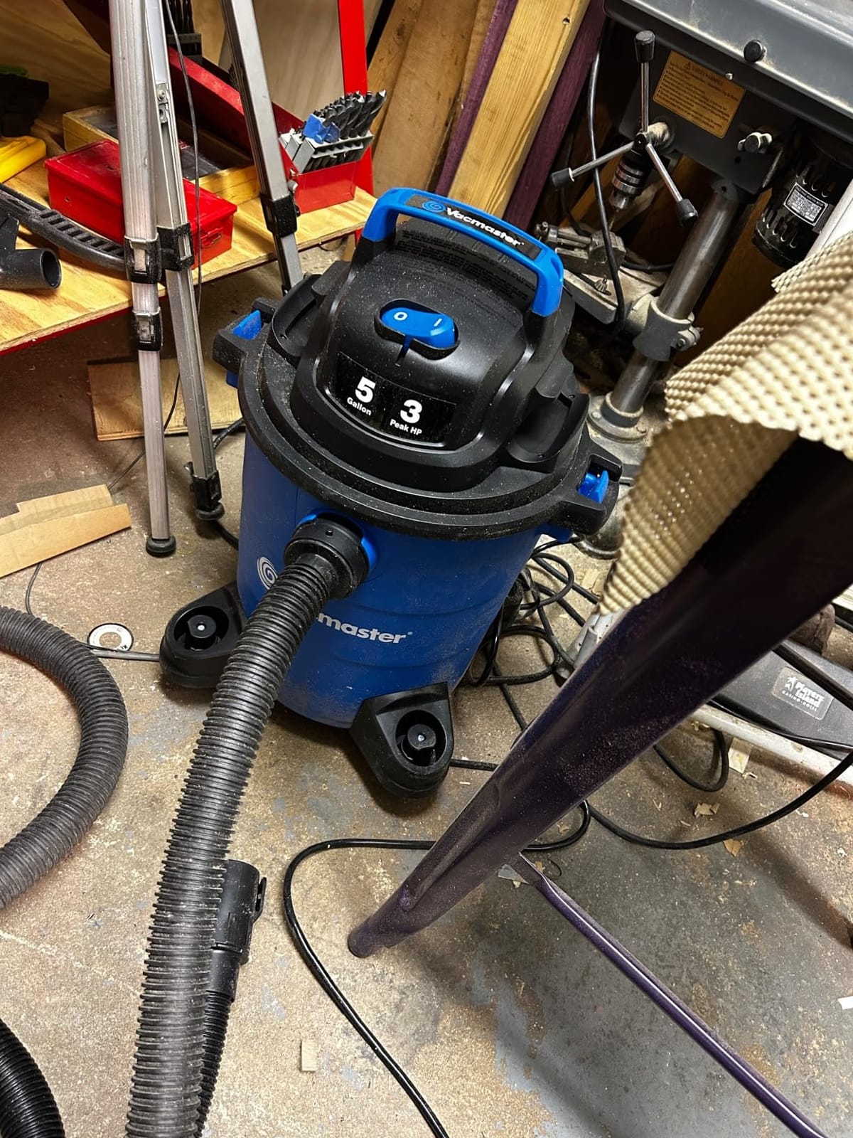 Vacmaster VOC507PF 0101 5-Gal 3 Peak HP Utility Wet/Dry Vacuum customer photo 1