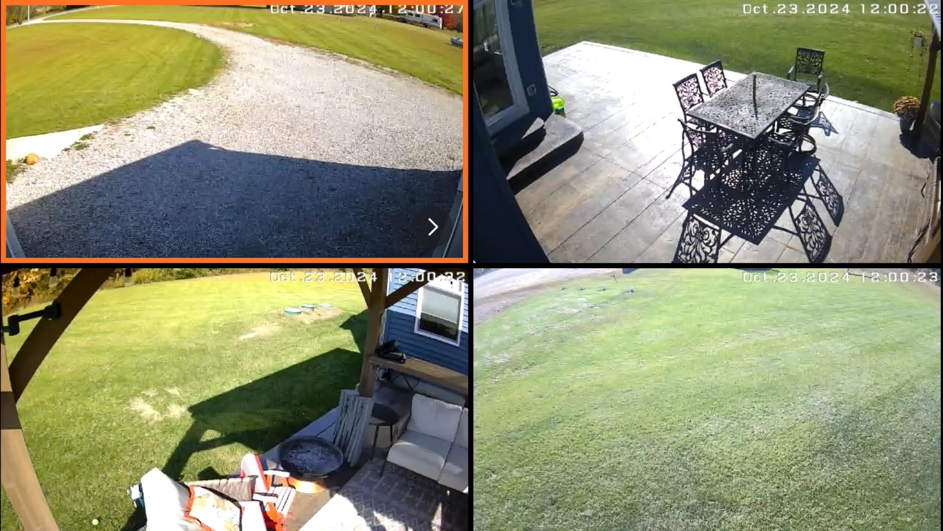 DEKCO 2K Outdoor WiFi Security Camera, Plug-in Pan-Tilt Dome customer photo 2