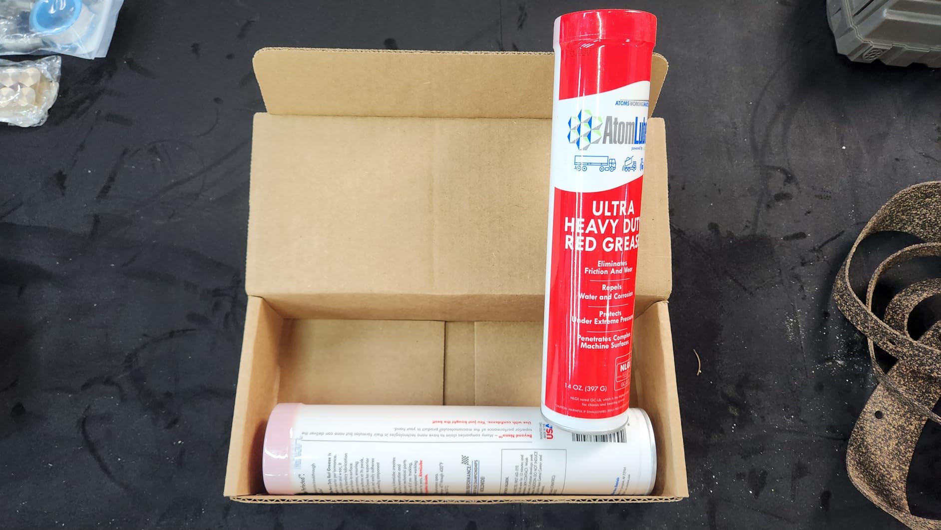 AtomLube Ultra Heavy Duty Red Grease, 2-Pack of 14 oz Tubes customer photo 1