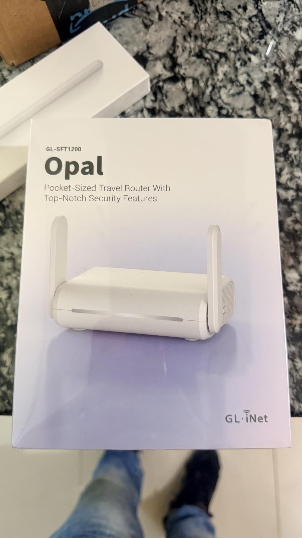 GL.iNet GL-SFT1200 Opal Travel Router, AC1200 Dual-Band Wi-Fi, Pocket Portable customer photo 2