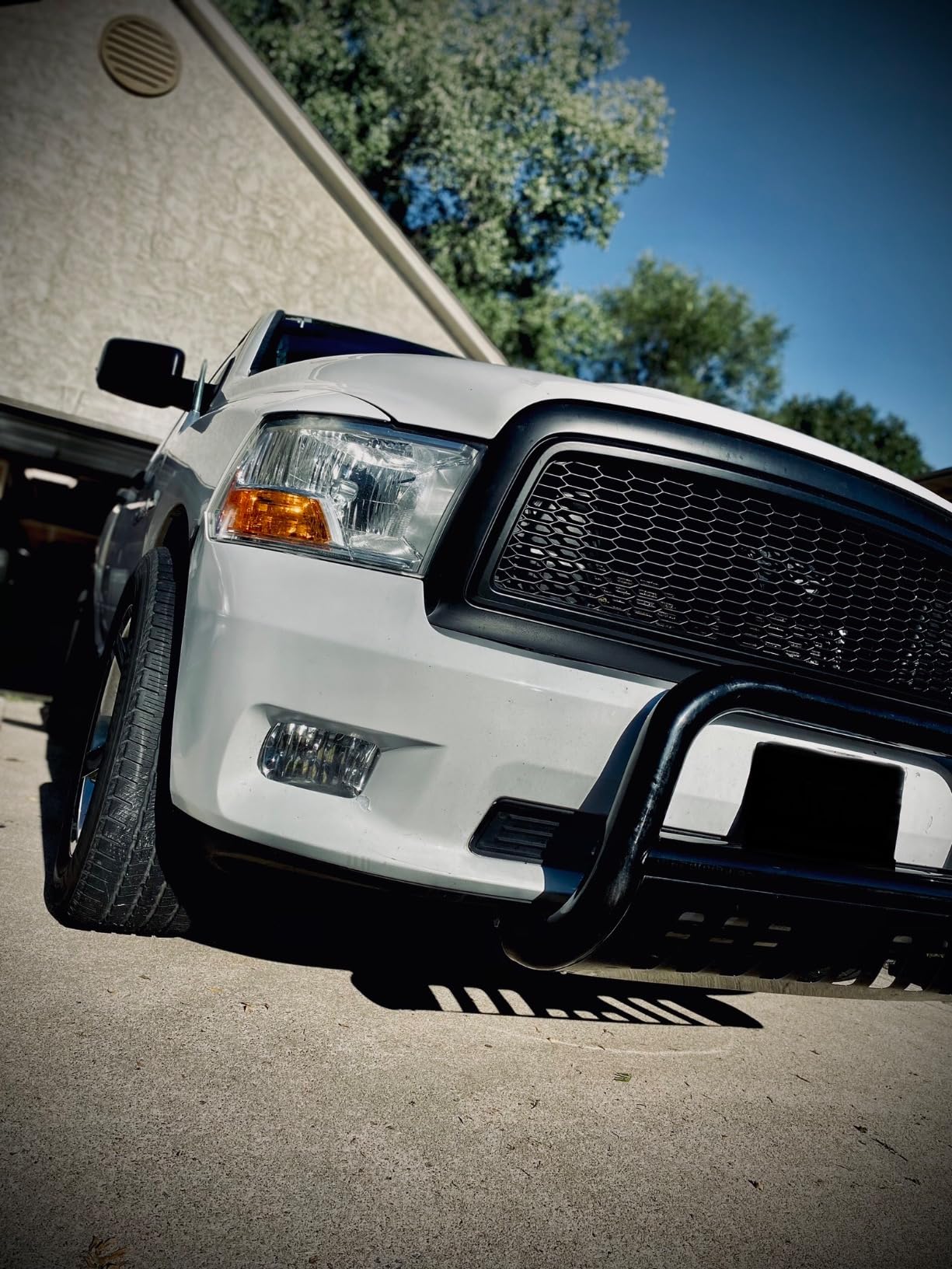 Front Bull Bar Bumper w/Skid Plate Compatible with 2009-2025 Ram 1500 customer photo 1