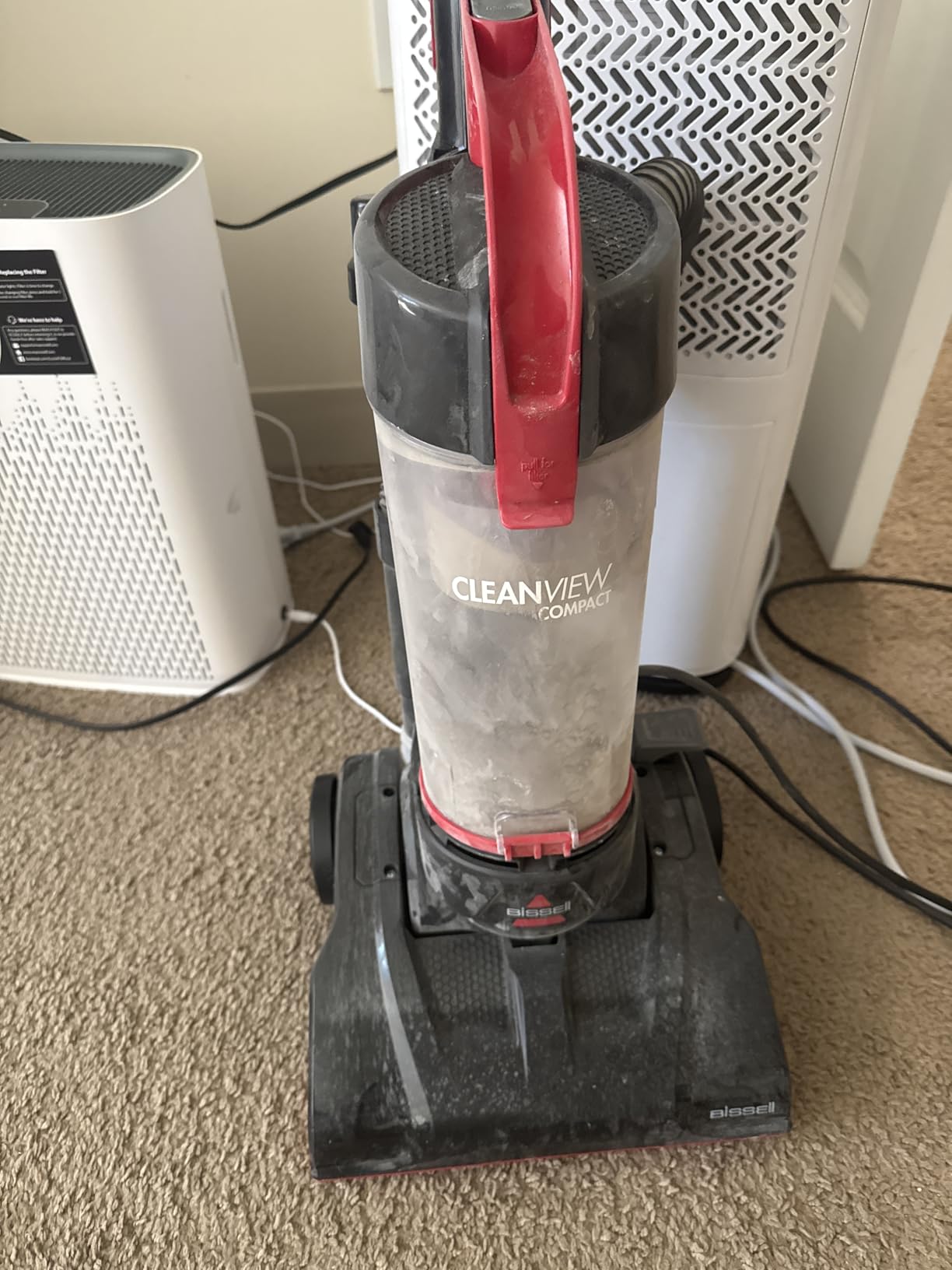 Bissell CleanView Compact, Powerful Suction & Extension Wand, 3508 | Lightweight for apartments & dorms; scatter-free technology; removable extension wand; compact design customer photo 2
