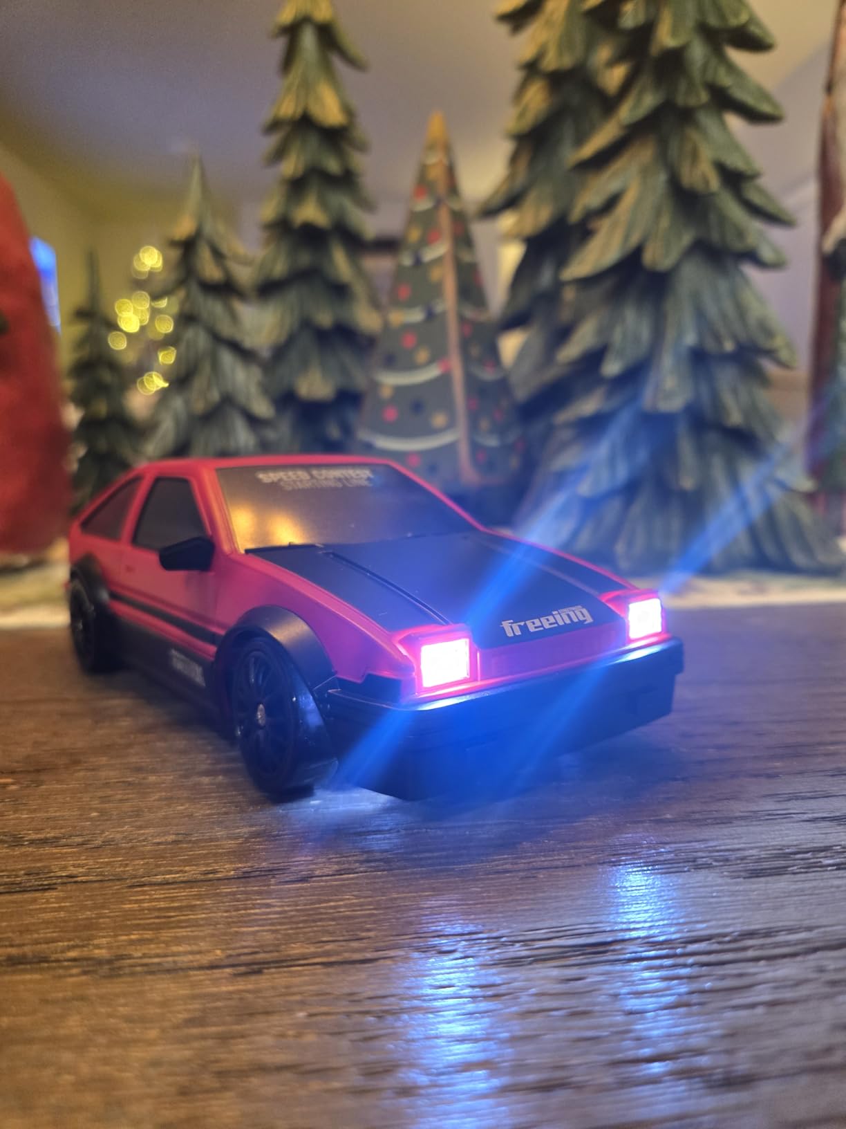 Remote Control Car RC Drift Car 2.4GHz 1:24 Scale 4WD 20KM/H High Speed Model Vehicle with LED Lights Drifting Tire Racing Sport Toy Car for Adults Boys Girls Kids Gift customer photo 1