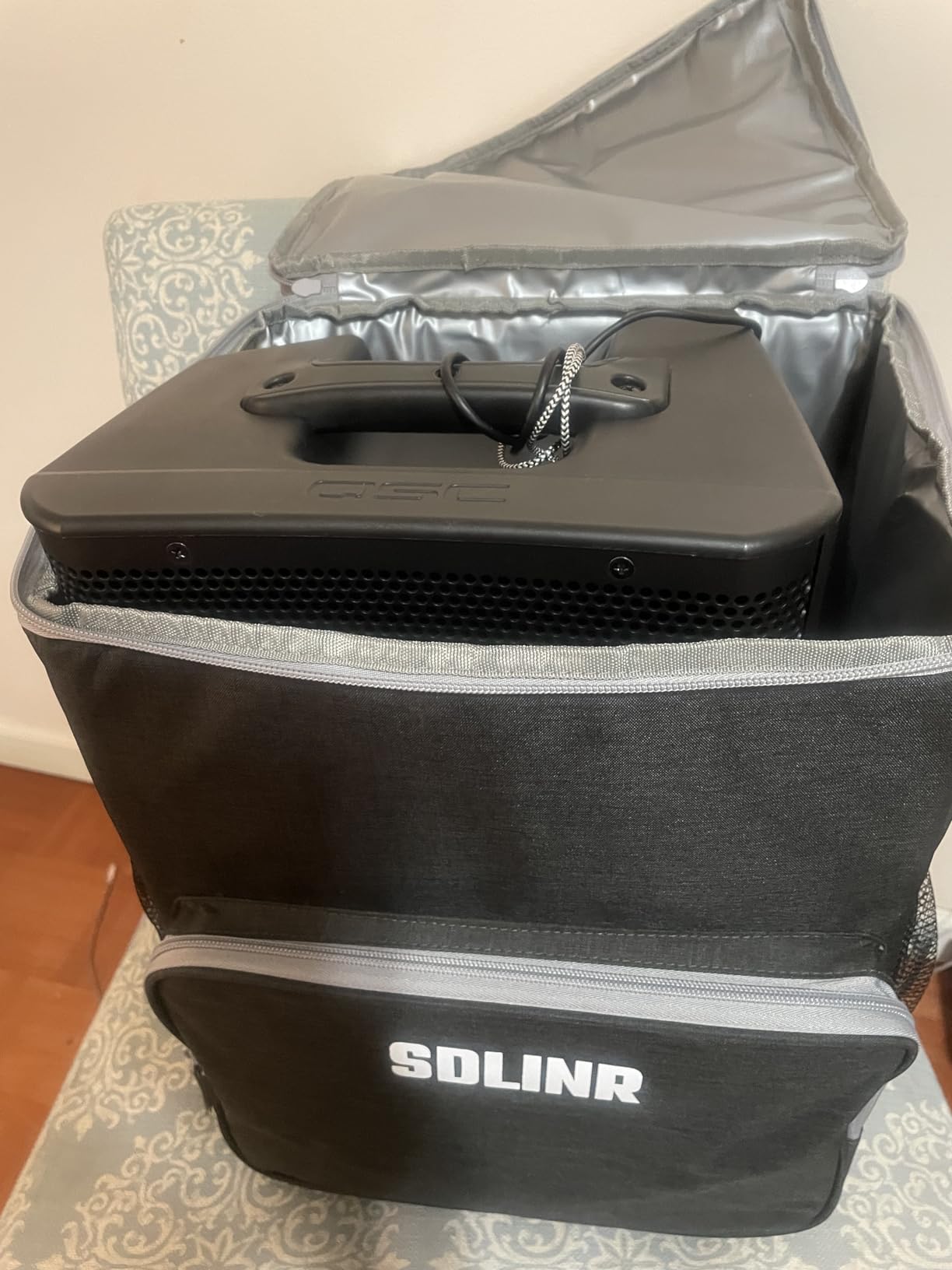 SDLINR Collapsible Cooler with Wheels, Rolling Cooler Bag for Beach Travel customer photo 1