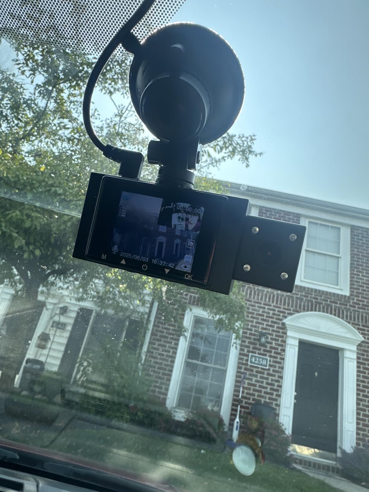 Dual Dash Cam Front and Inside, 1080P Car Camera with Infrared Night Vision | 24H Parking Monitor with Motion Detection and G-Sensor, ideal for taxis, Uber, rideshare drivers customer photo 2