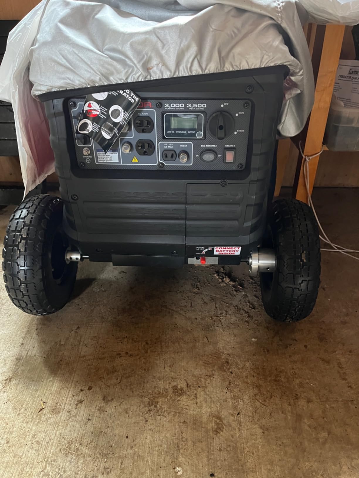 All Terrain Never Flat Wheel Kit, Locking Hub customer photo 1