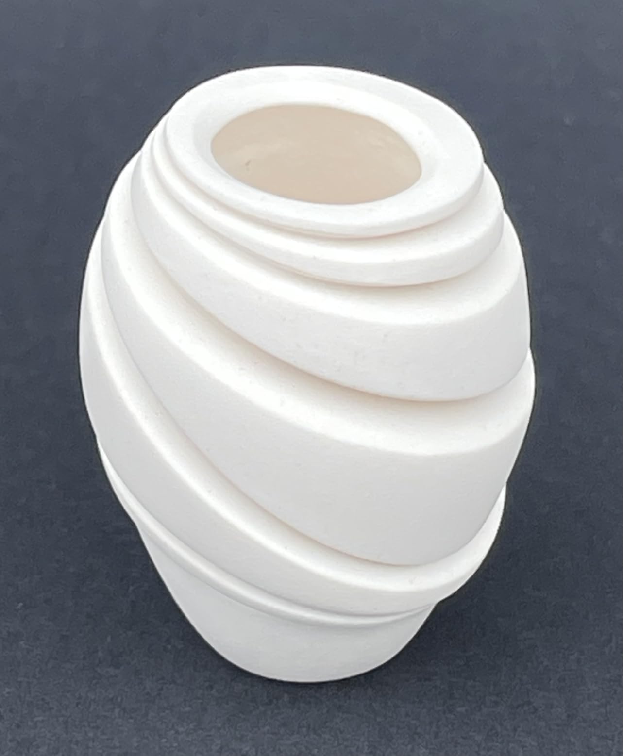 Deouss Mid High Fire White Stoneware Clay for Pottery; Mid Fire Cone 5-7; Ideal for Wheel Throwing, Hand Building, Sculpting; Great for All Skill Levels; Whiteware Clay- Pottery Clay Fires White; 5 lbs customer photo 1