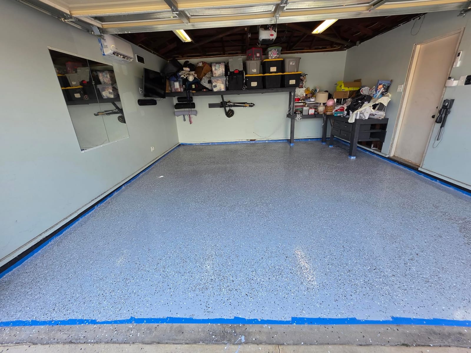 ArmorPoxy 100% Solids Garage Epoxy Floor Kit, Designer Gray, 300 Sq Ft 17pc, Industrial-Grade customer photo 1
