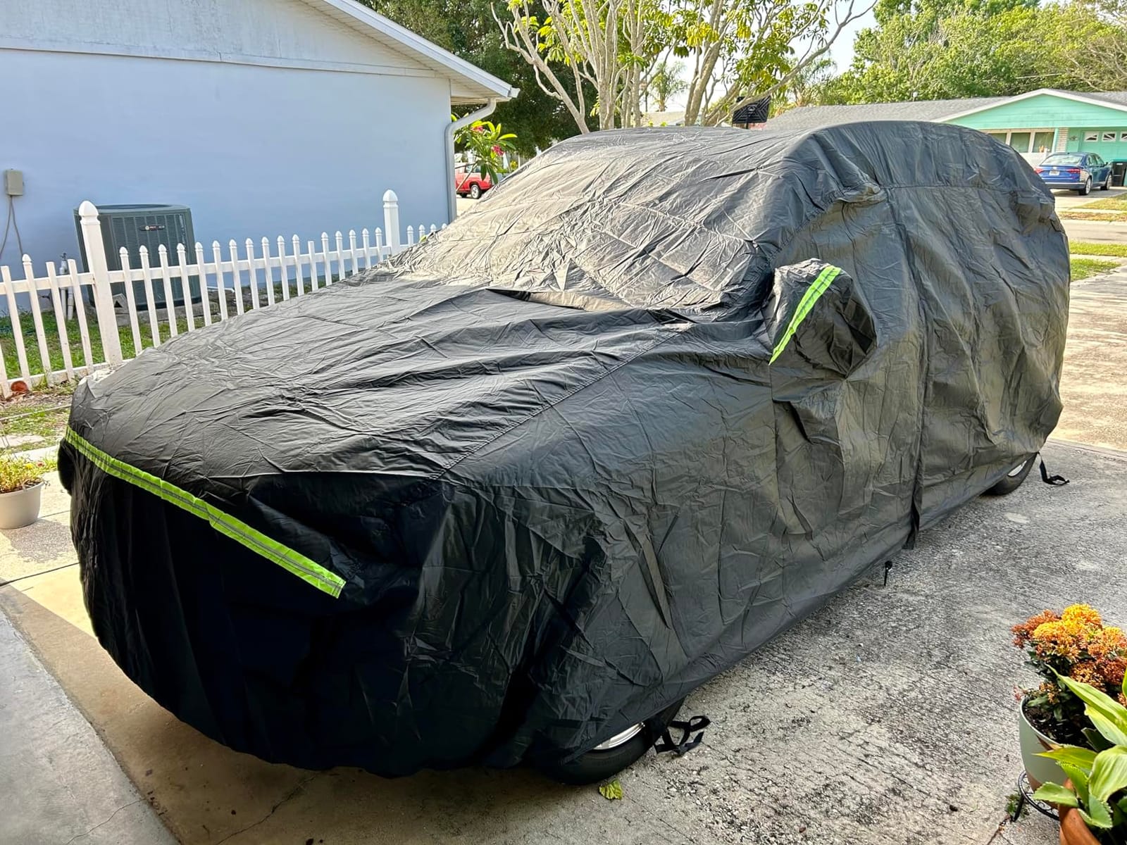 Waterproof Car Covers Replace for 2006-2026 Mercedes Benz S-Class S350 S450 | All Weather Car Cover with Cotton Liner, Zipper Door, Windproof Bands for Snow Rain Dust Protection customer photo 2