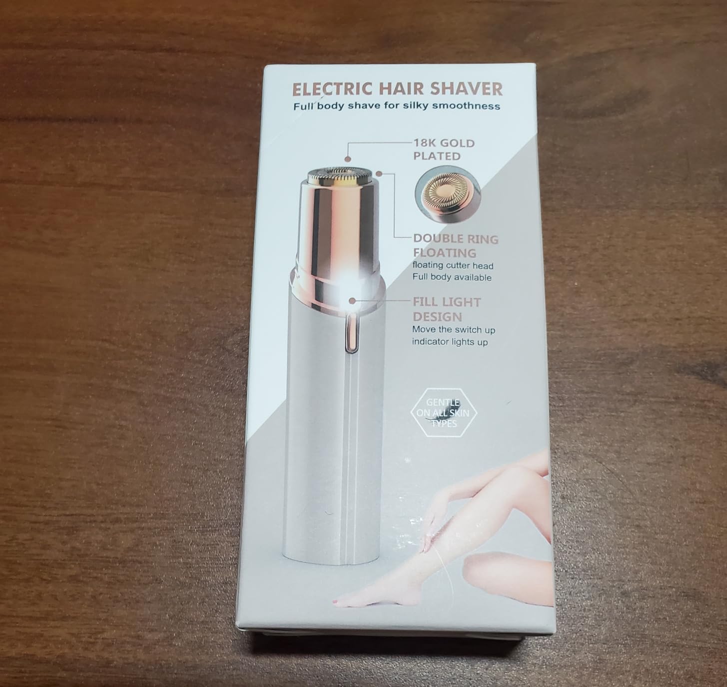 Flawless Facial Hair Remover for Women Painless Face Shaver - Mini Hair Remover, Electric Razor Shaver Portable Bikini Epilator for Lips, Chin, Armpit, Peach Fuzz, Fingers customer photo 1