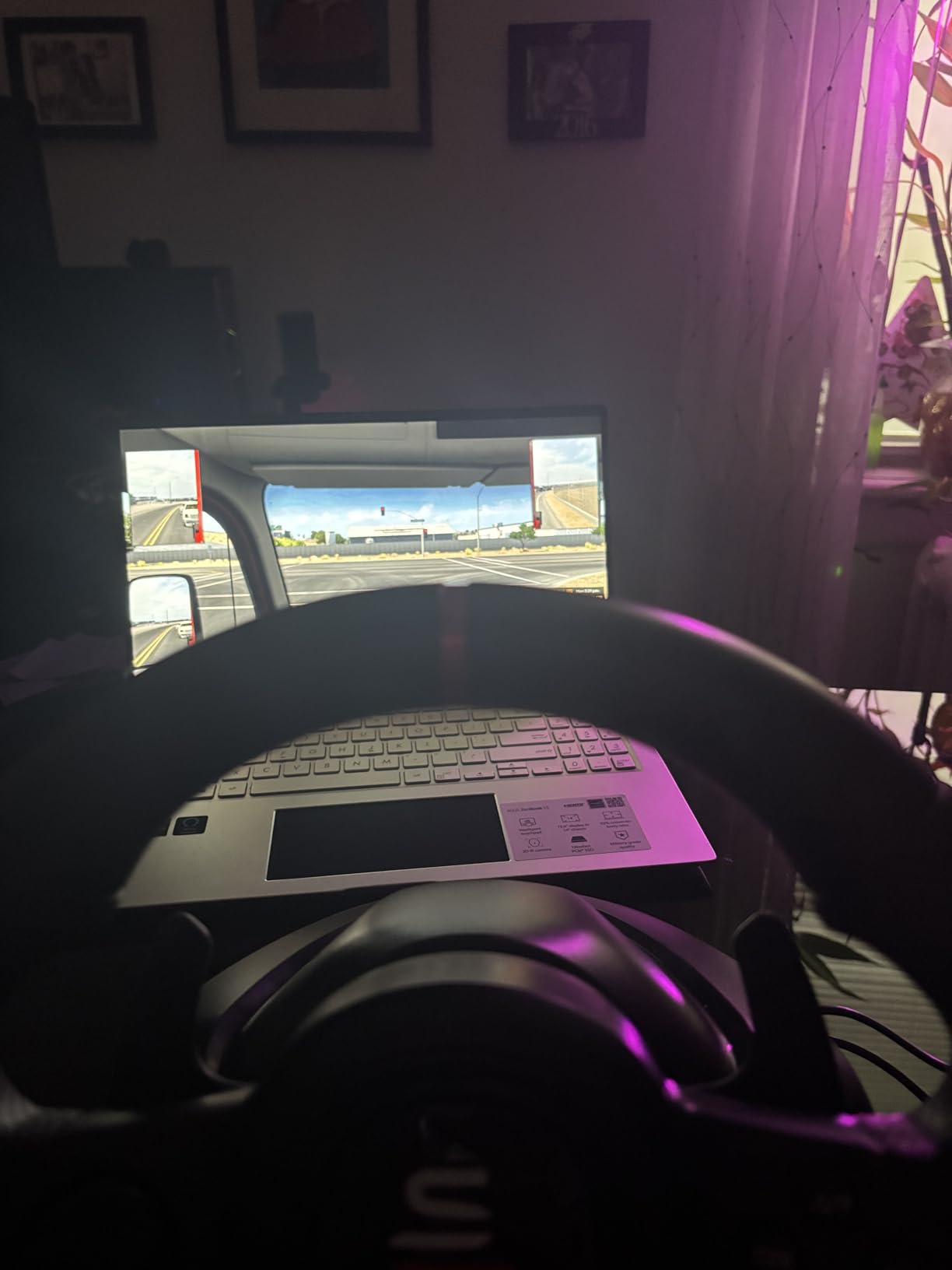 Subsonic Racing SV650 Gaming Steering Wheel for PS4 Xbox Series with Pedals customer photo 2