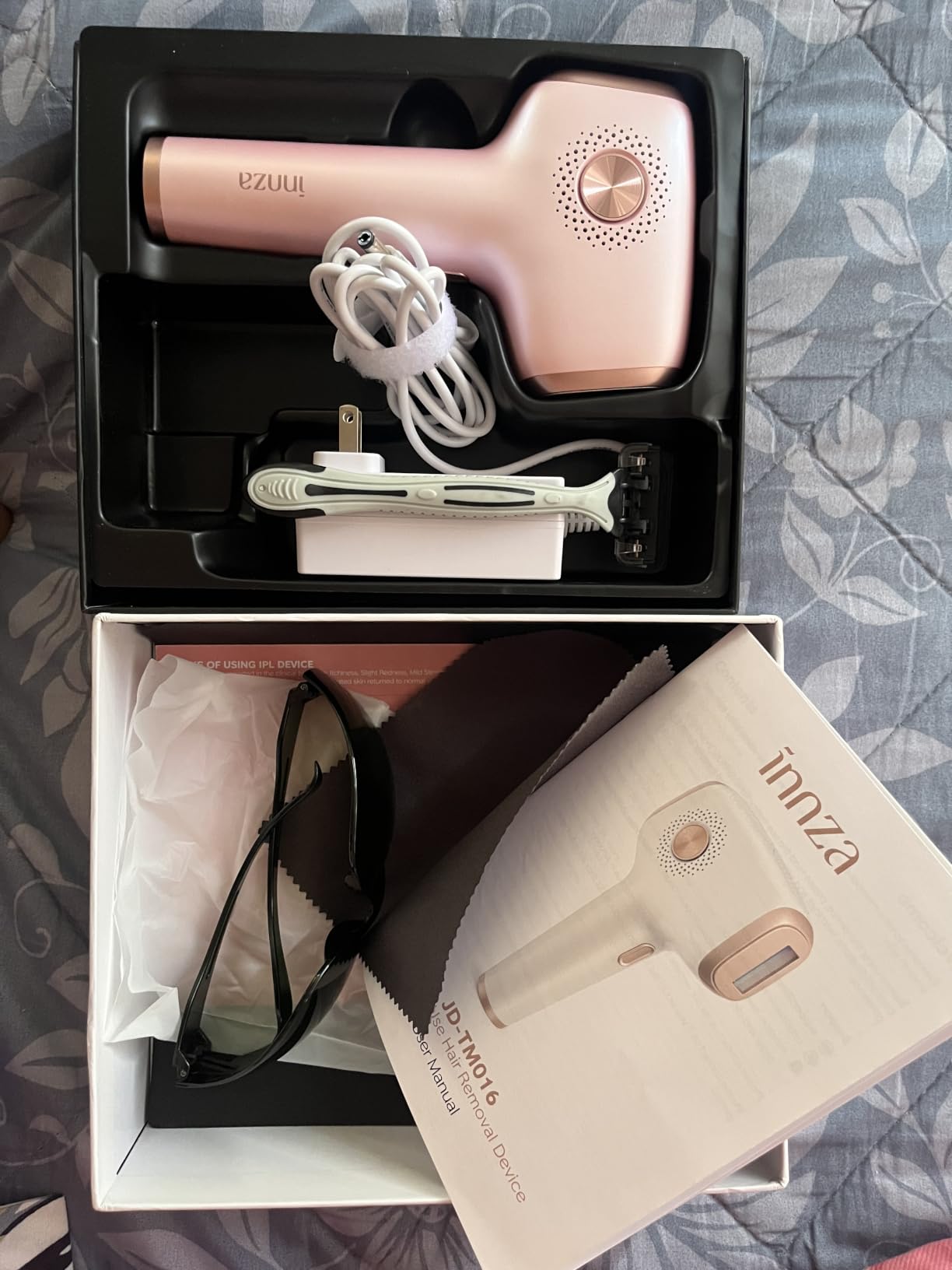 INNZA IPL Hair Removal with Ice Cooling Care Function for Women customer photo 2