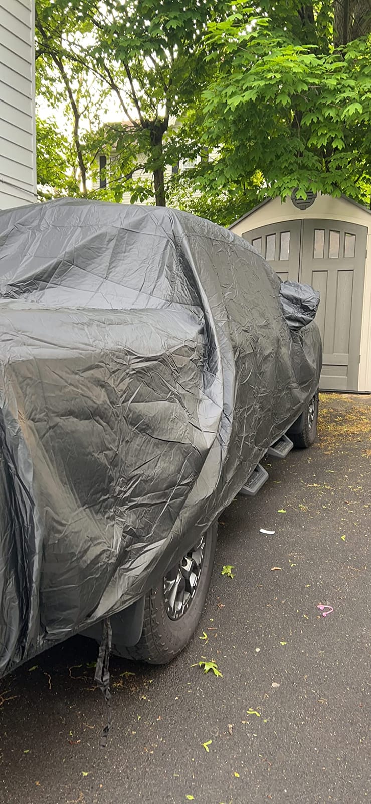 6 Layers Waterproof Car Covers Replace for 2008-2026 Nissan Rogue | All Weather Car Cover with Cotton Liner, Zipper Door, Windproof Bands for Snow Rain Dust Protection customer photo 1