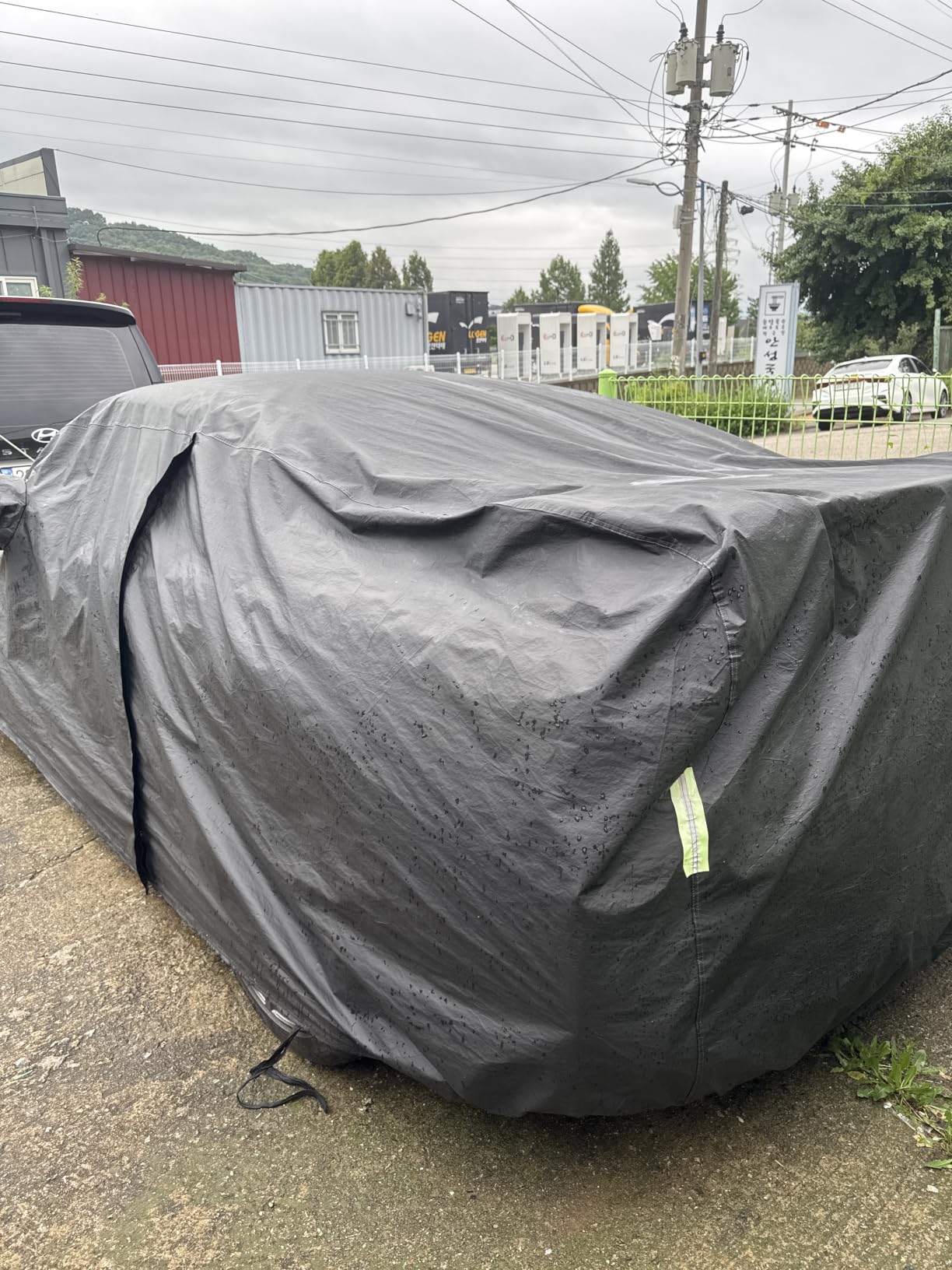 6 Layers Waterproof Car Covers Replace for 2008-2026 Nissan Rogue | All Weather Car Cover with Cotton Liner, Zipper Door, Windproof Bands for Snow Rain Dust Protection customer photo 2